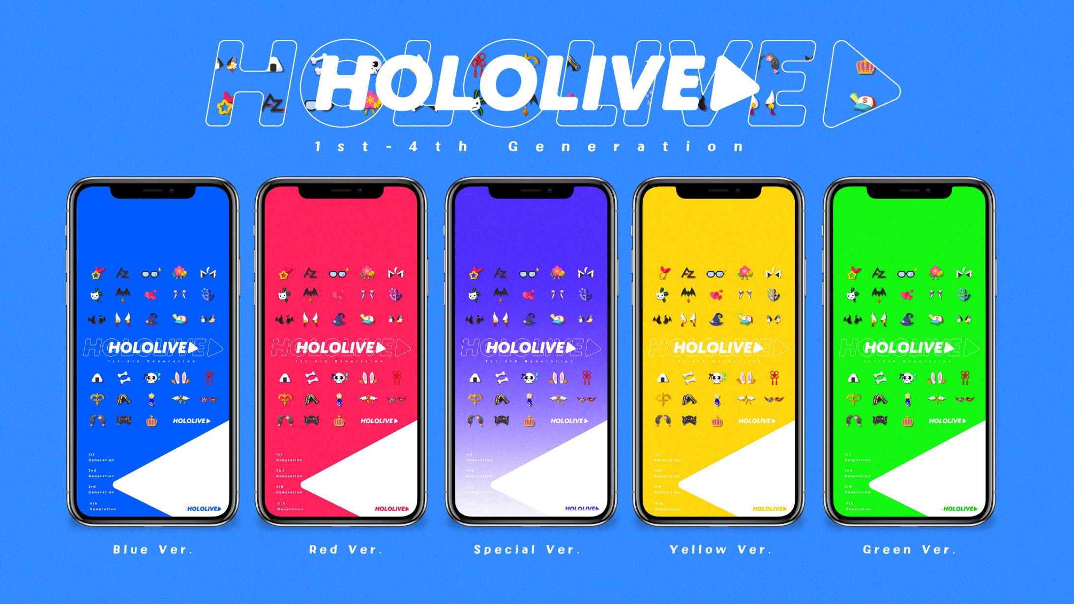 ホロライブ　イメージスマホ壁紙-1