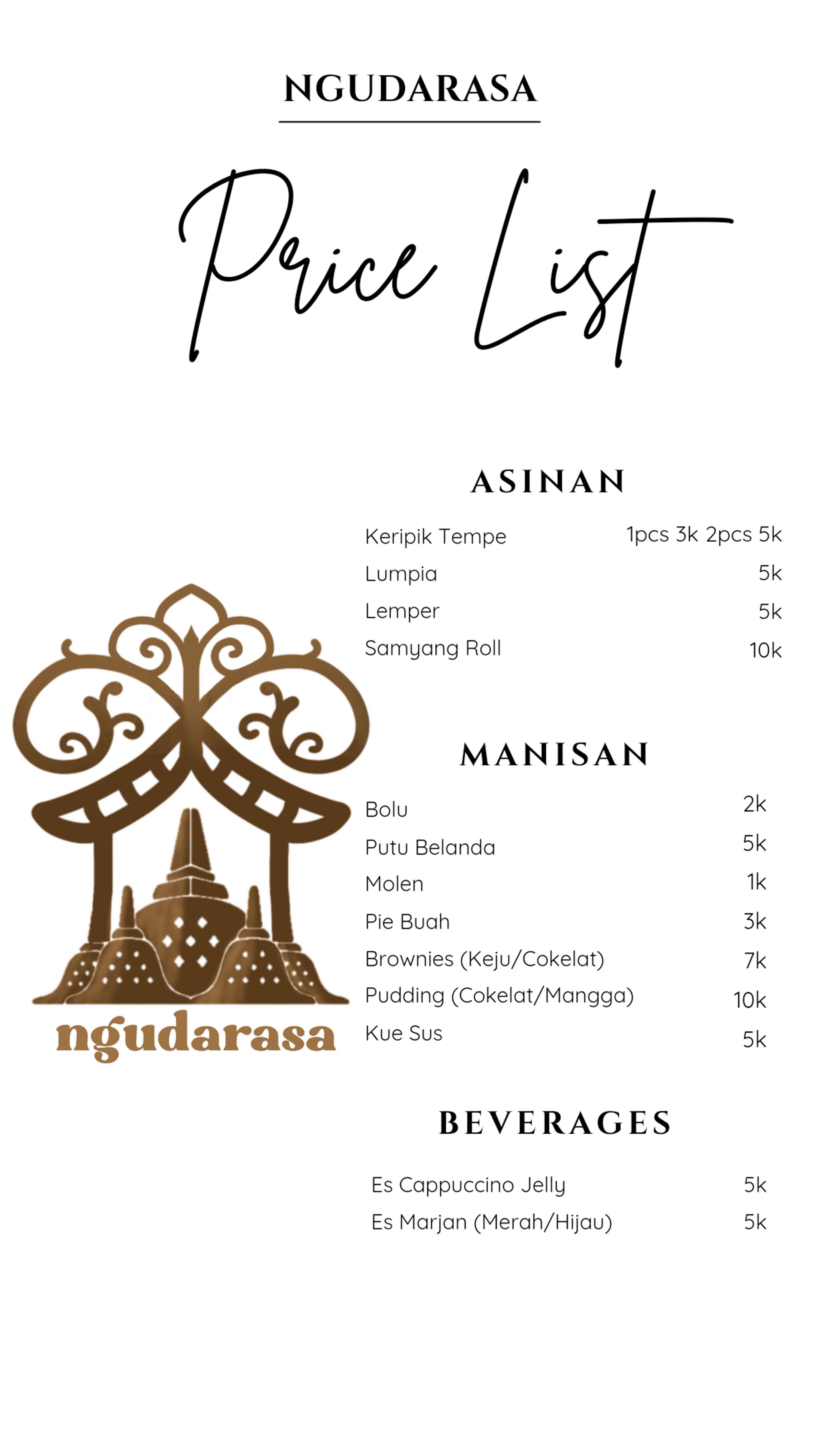 price list-1