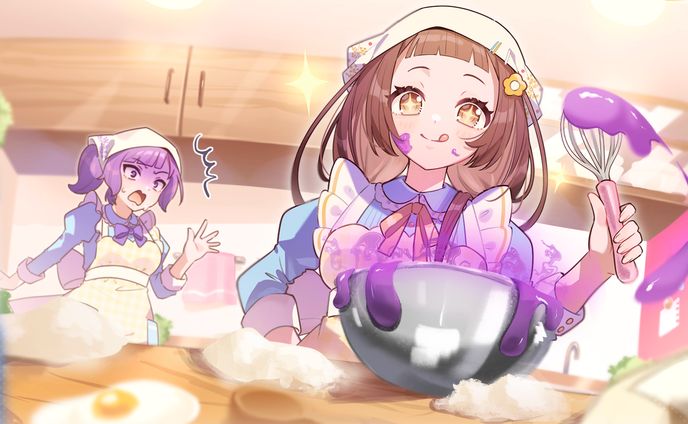【自主制作】スチル風イラスト 