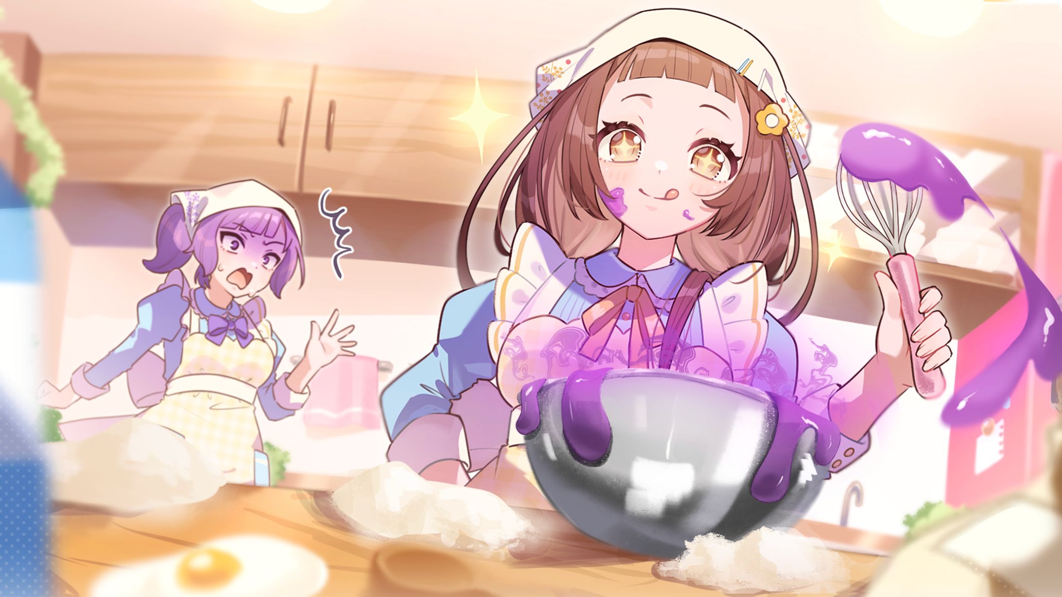 【自主制作】スチル風イラスト -1