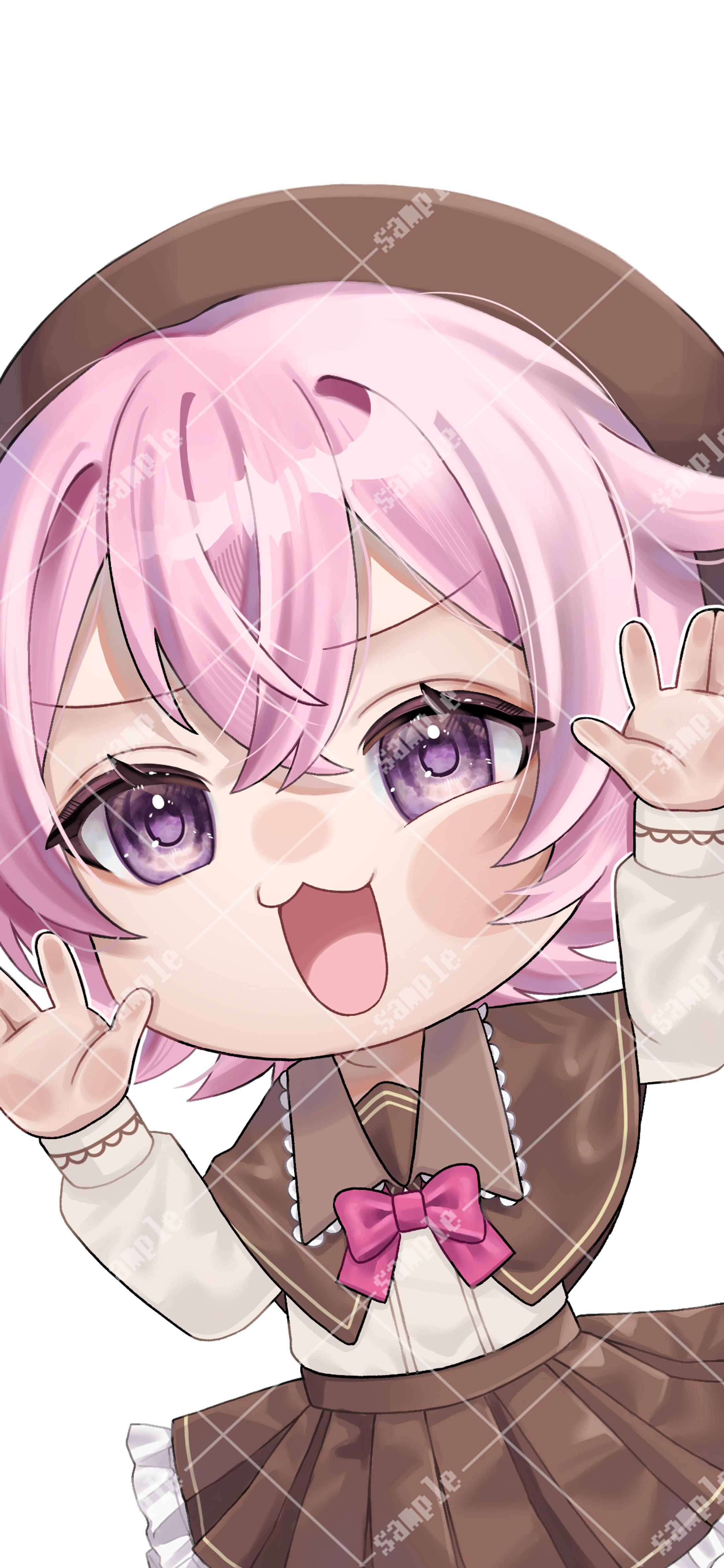 杠 なずな様_壁紙用イラスト-1