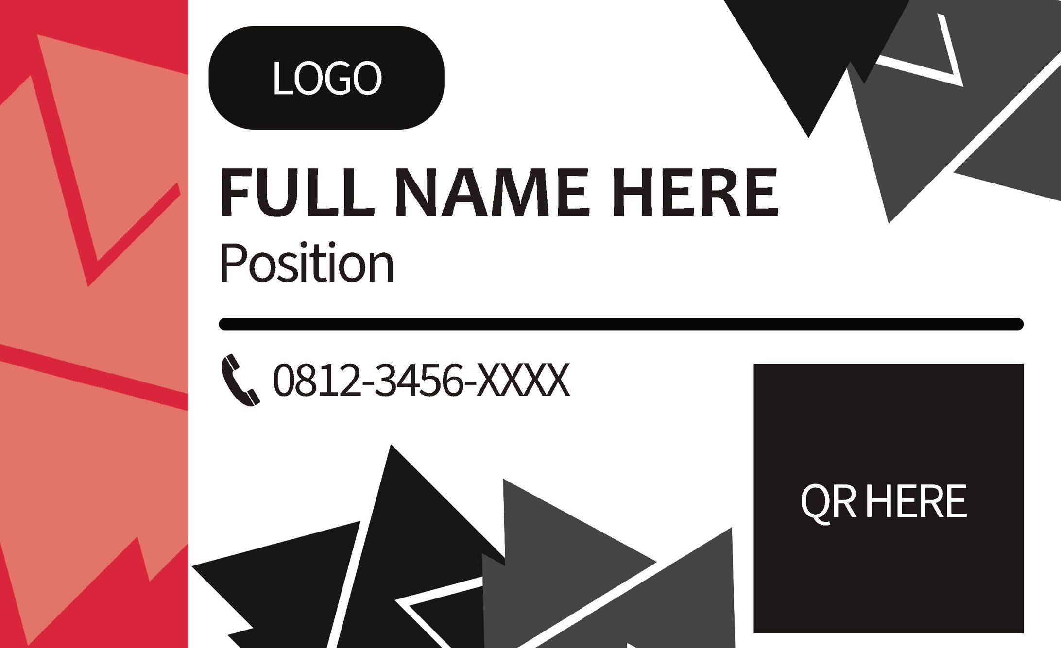 [Namecard] Template 1-1