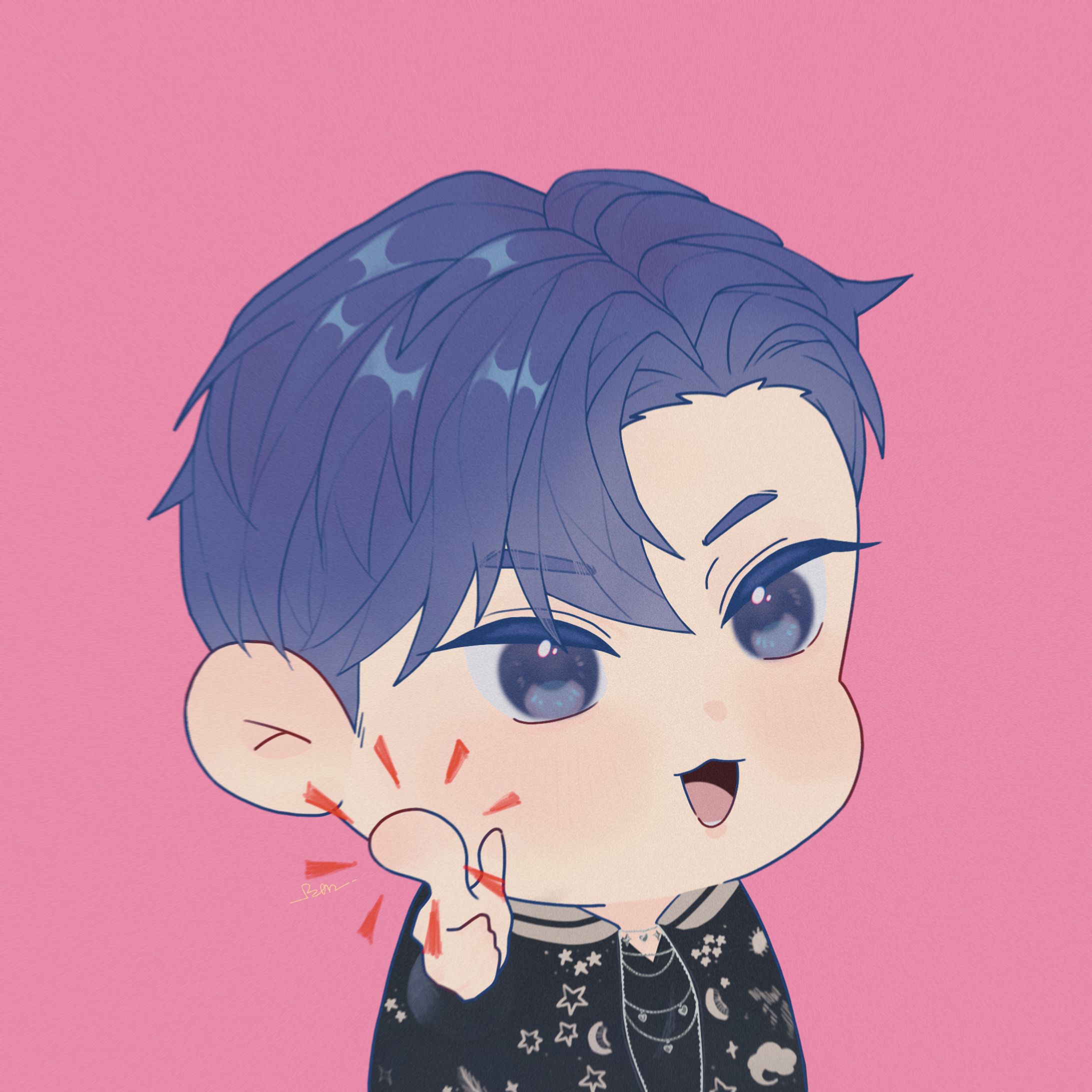 Berriez matching chibi art-1