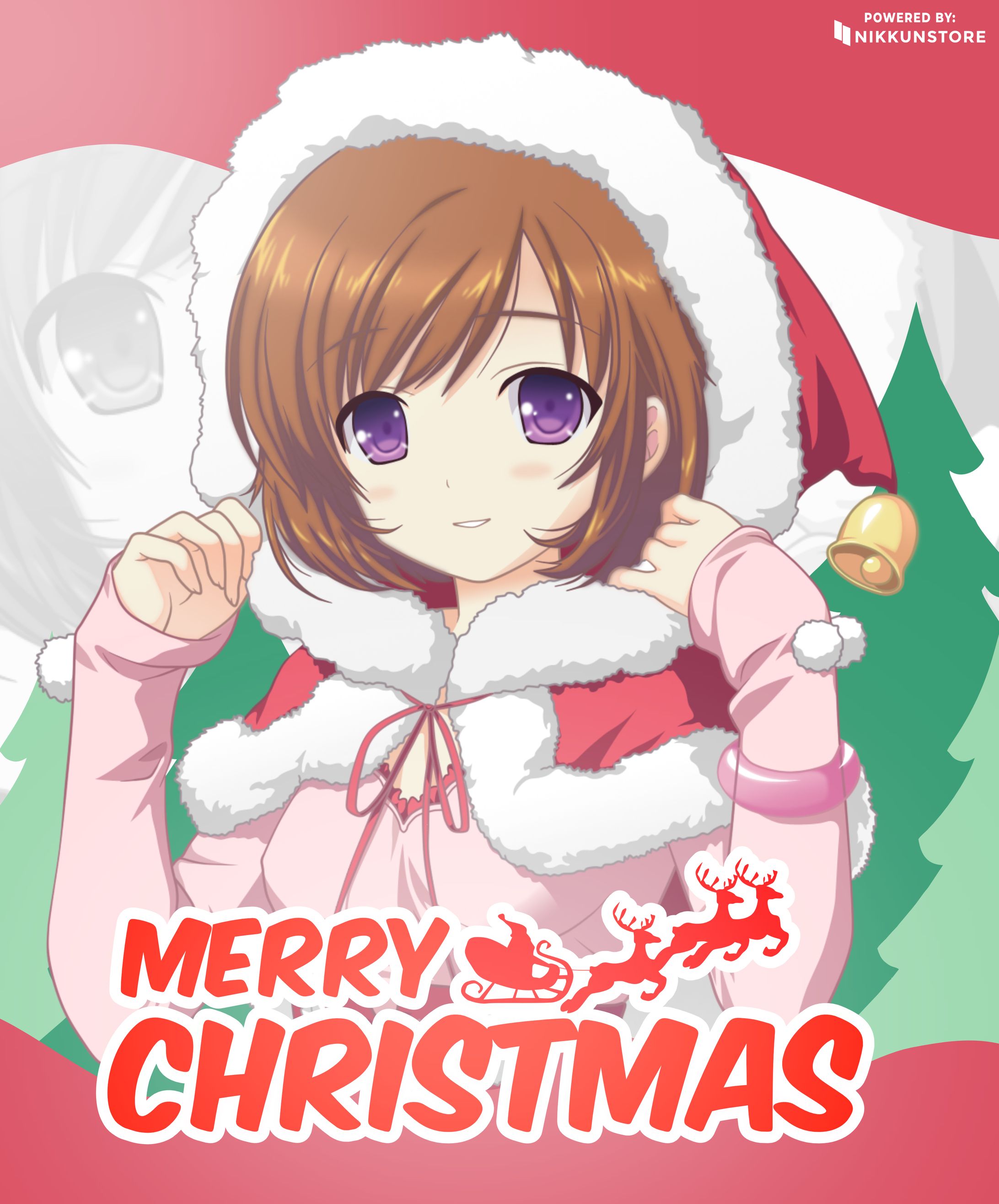 [Poster] Merry Christas Anime GFX-1