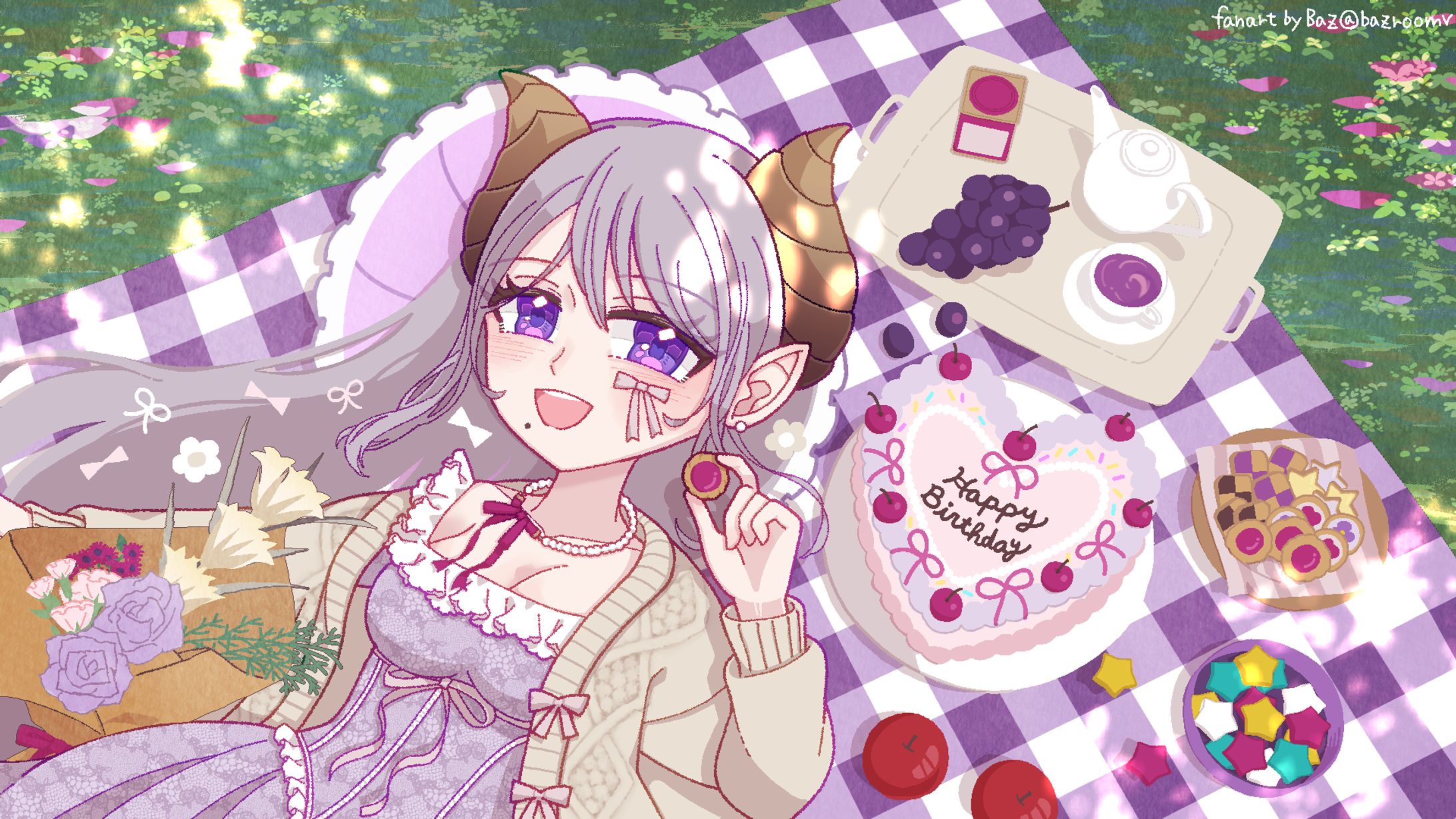 二次創作（一枚絵／等身イラスト）まとめ-1