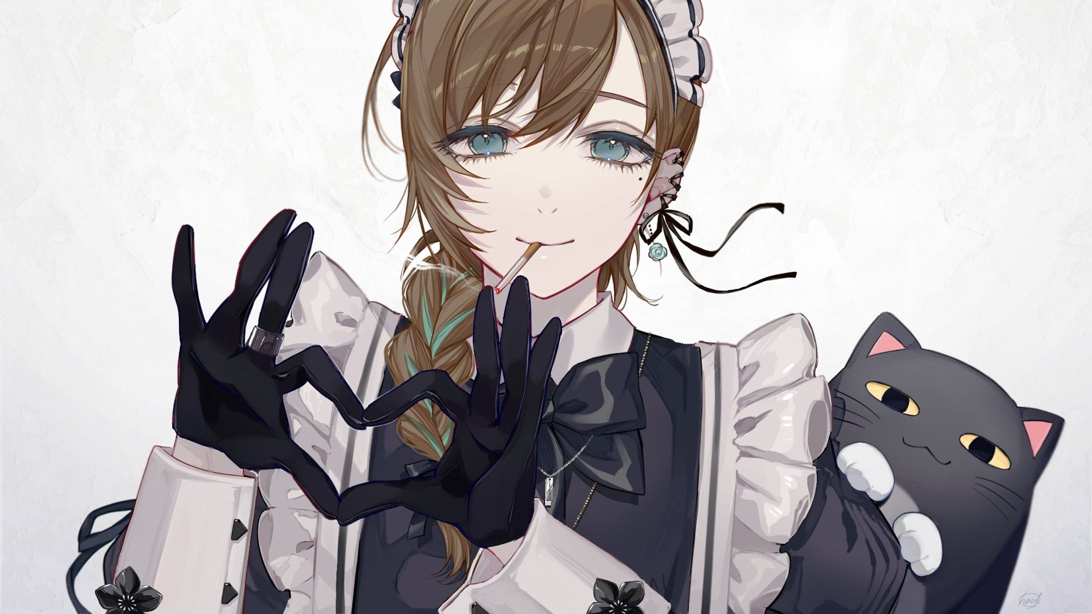 叶さん   メイド衣装-1