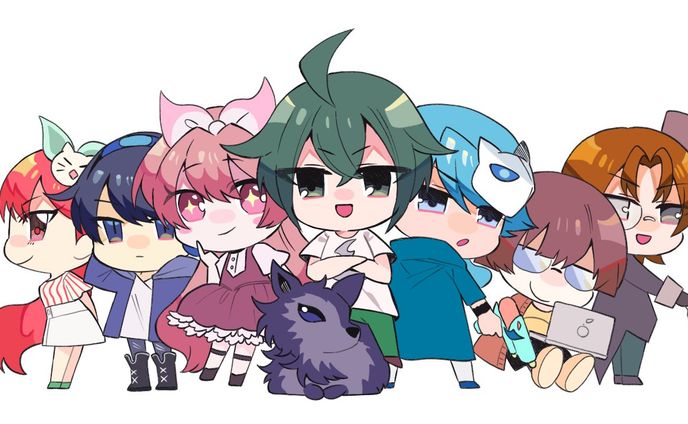 配信グループ「THE SILLYS」さんの立ち絵