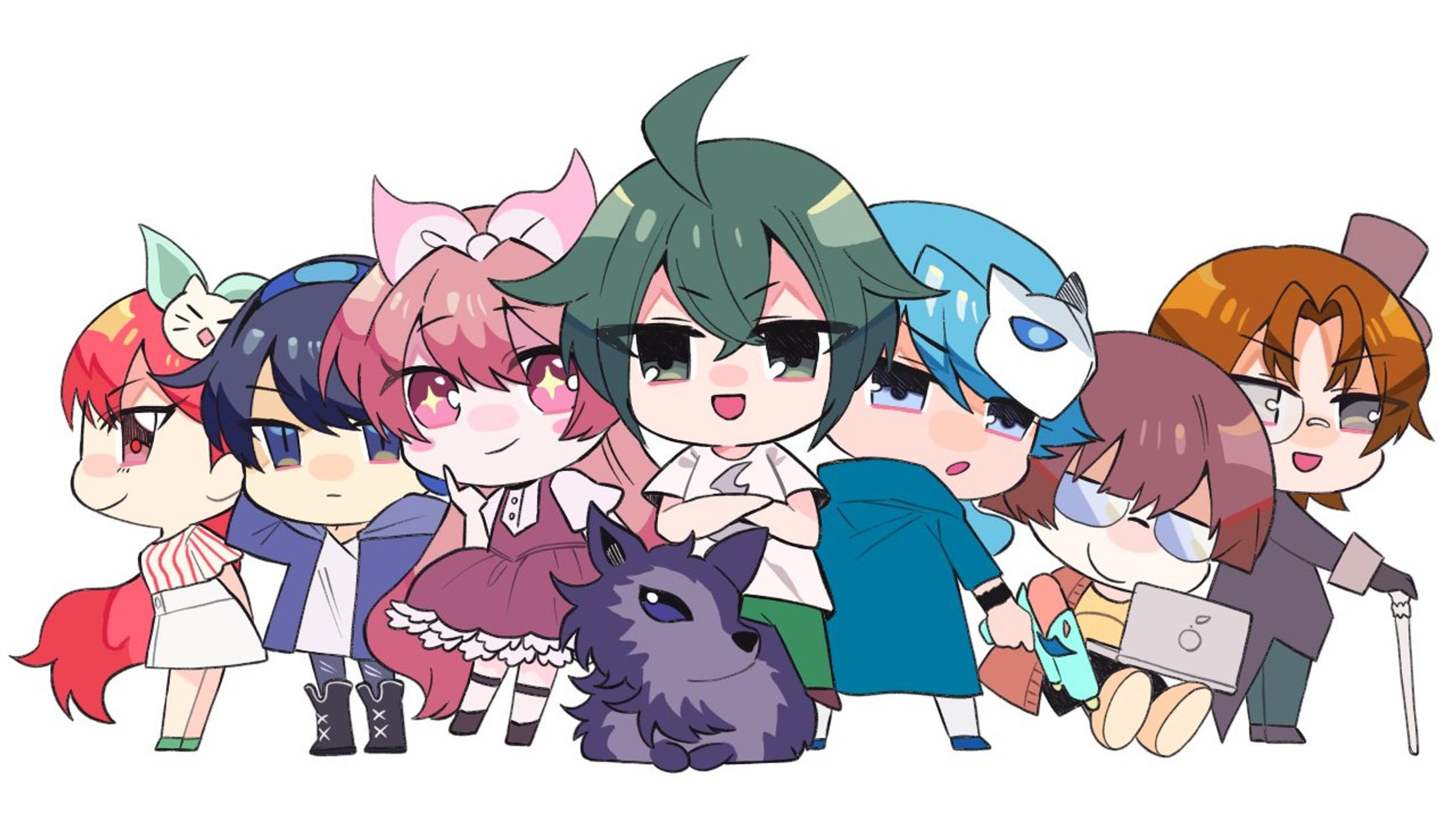 配信グループ「THE SILLYS」さんの立ち絵-1