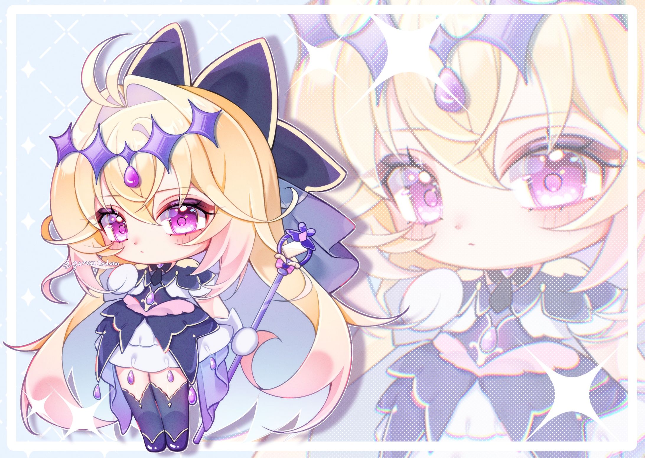 【趣味絵】キュアアルカナ・シャドウ SD-1