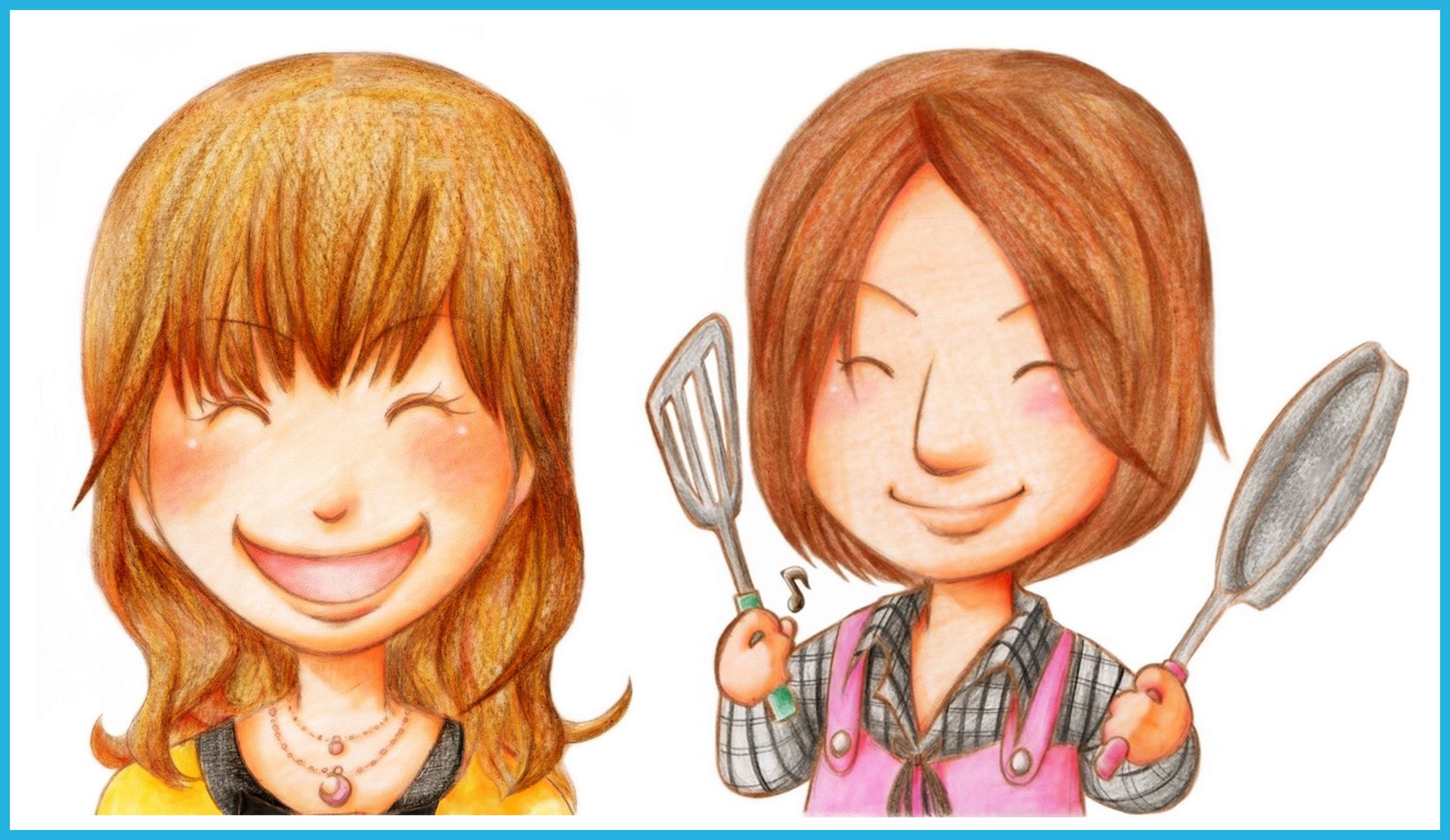 【デフォルメ似顔絵／アナログ】2009年CAPY-1