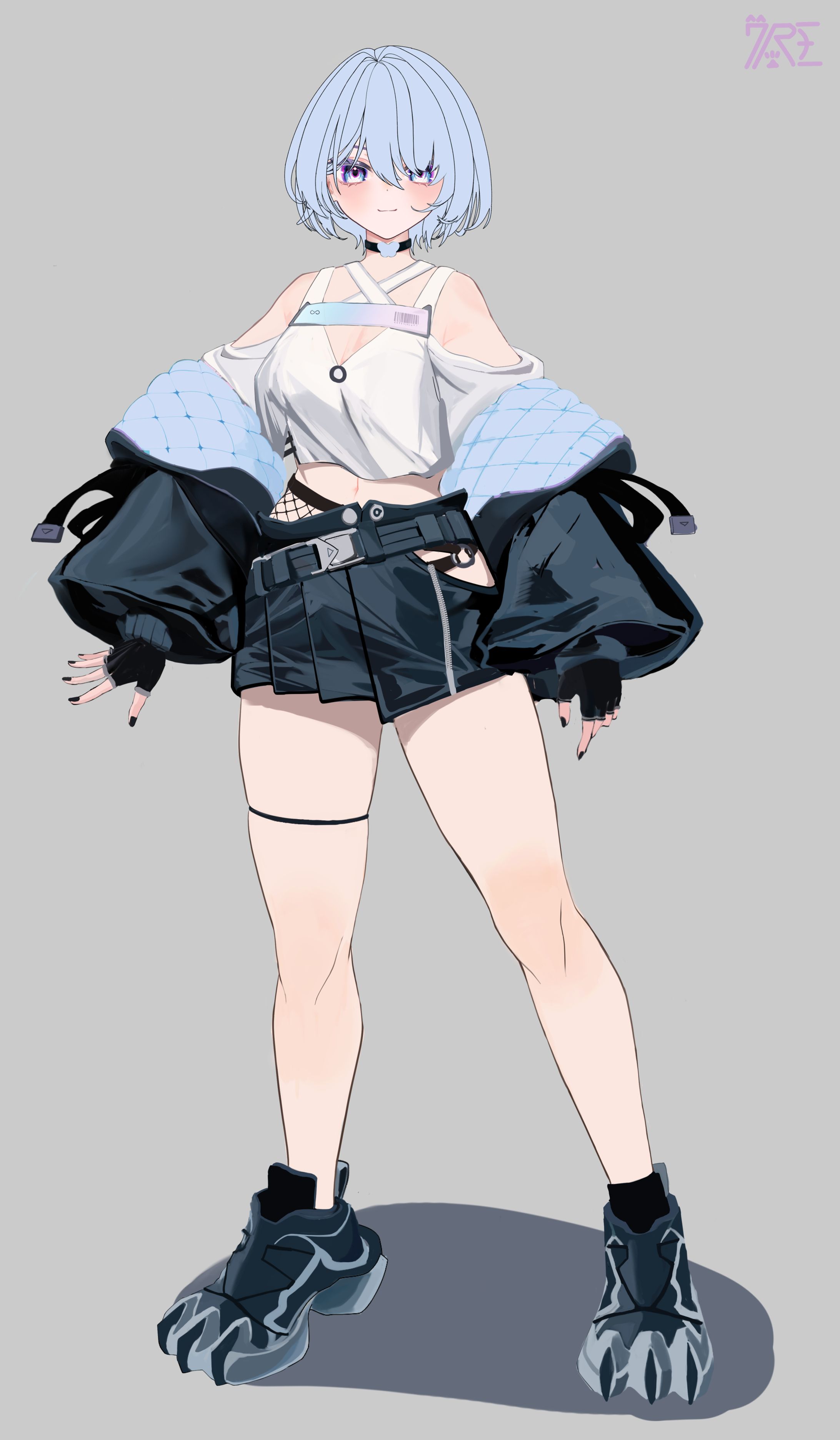 天描羽瑠 Live2D想定モデル-1