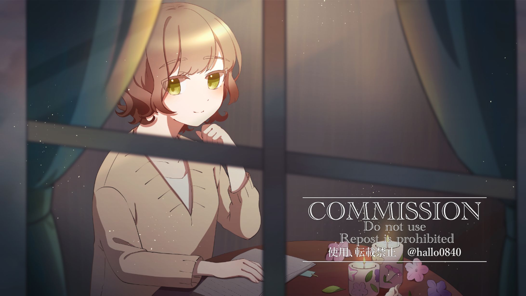 一枚絵イラスト-1