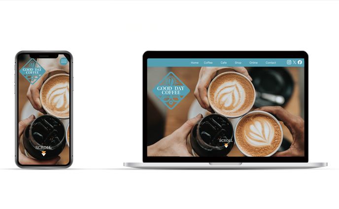 コーヒーサイトデザイン