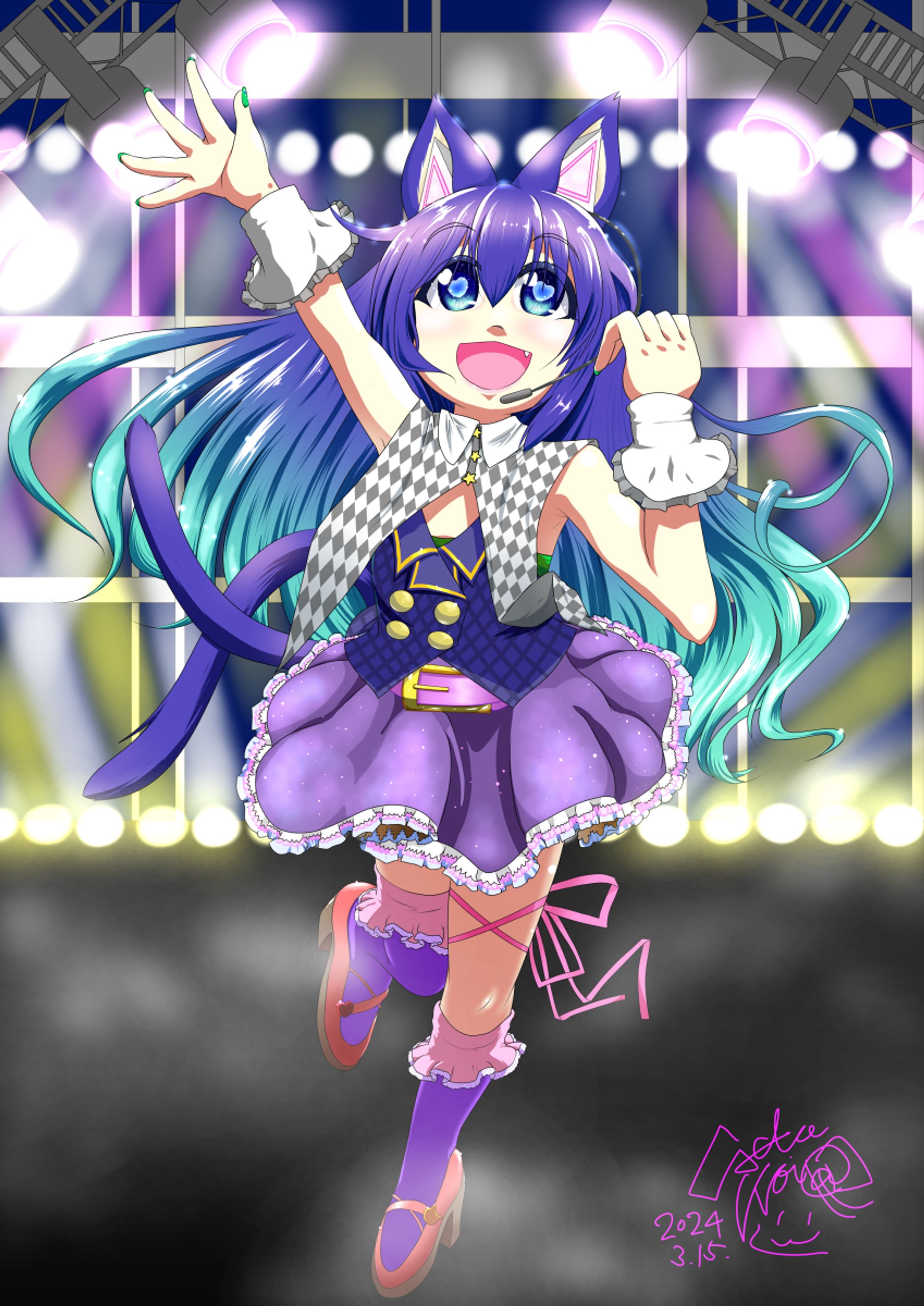 ファンアート「じろた」リアスタ出演応援イラスト-1