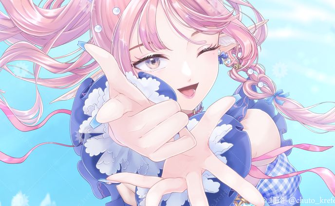 [イラスト]姫澄ユア様 新衣装キービジュアル