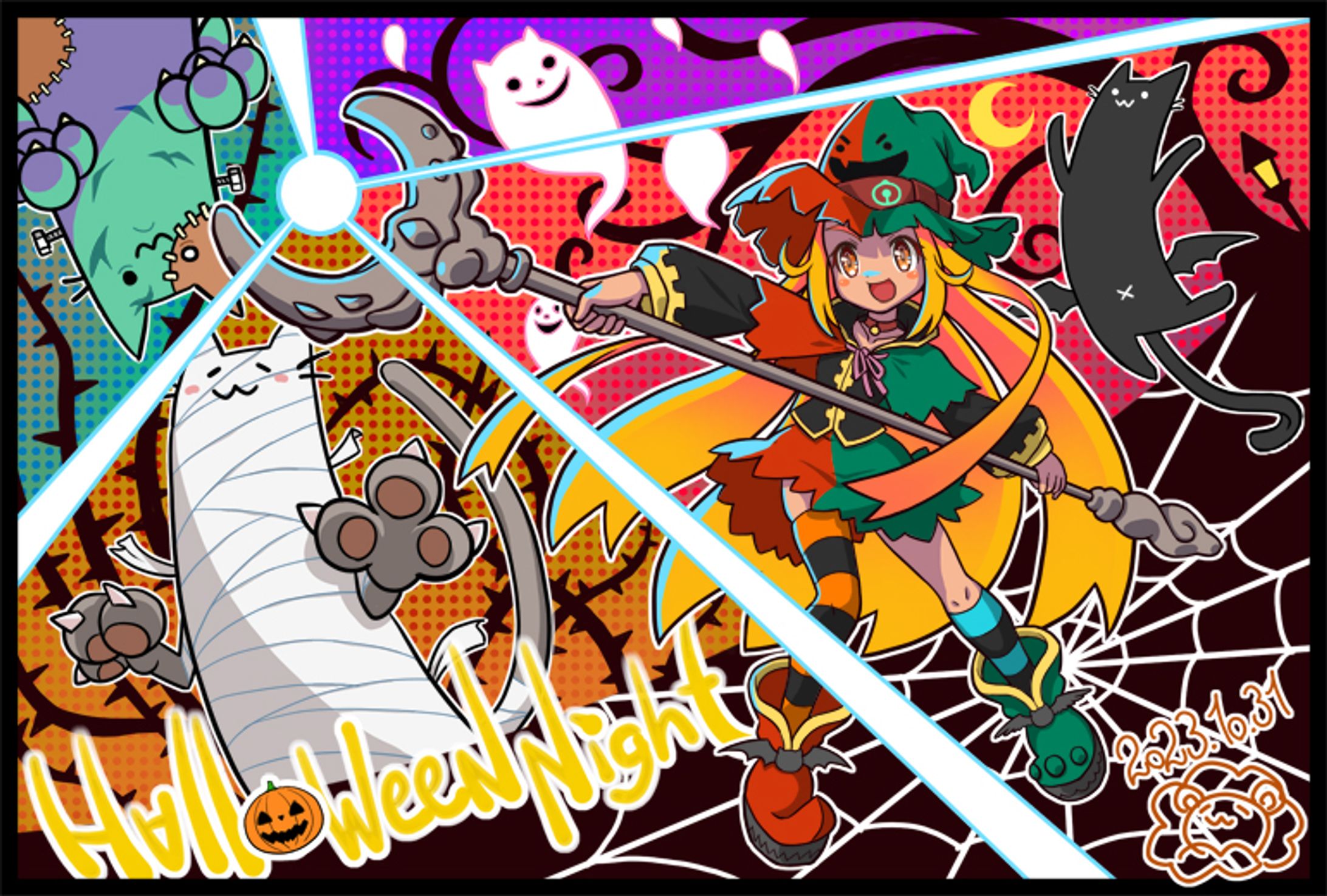 ハロウィンイラスト 2023-1