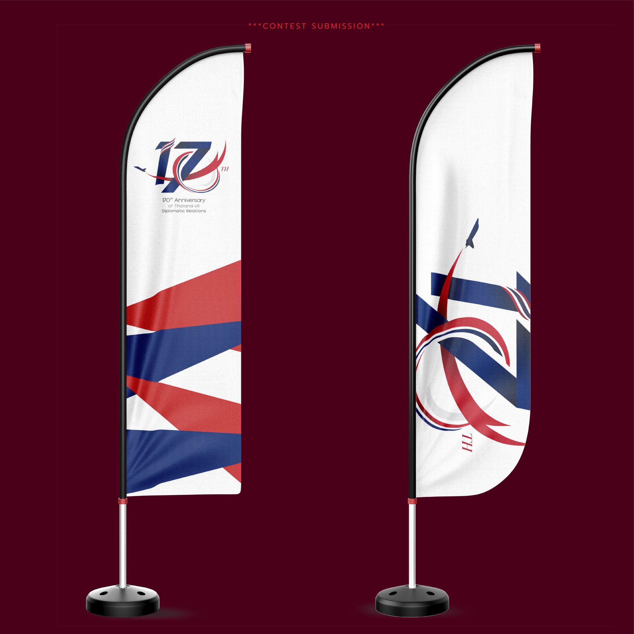 (Contest Submission) 170th Anniversary of Thailand-UK Diplomatic Relations | Mockup-1