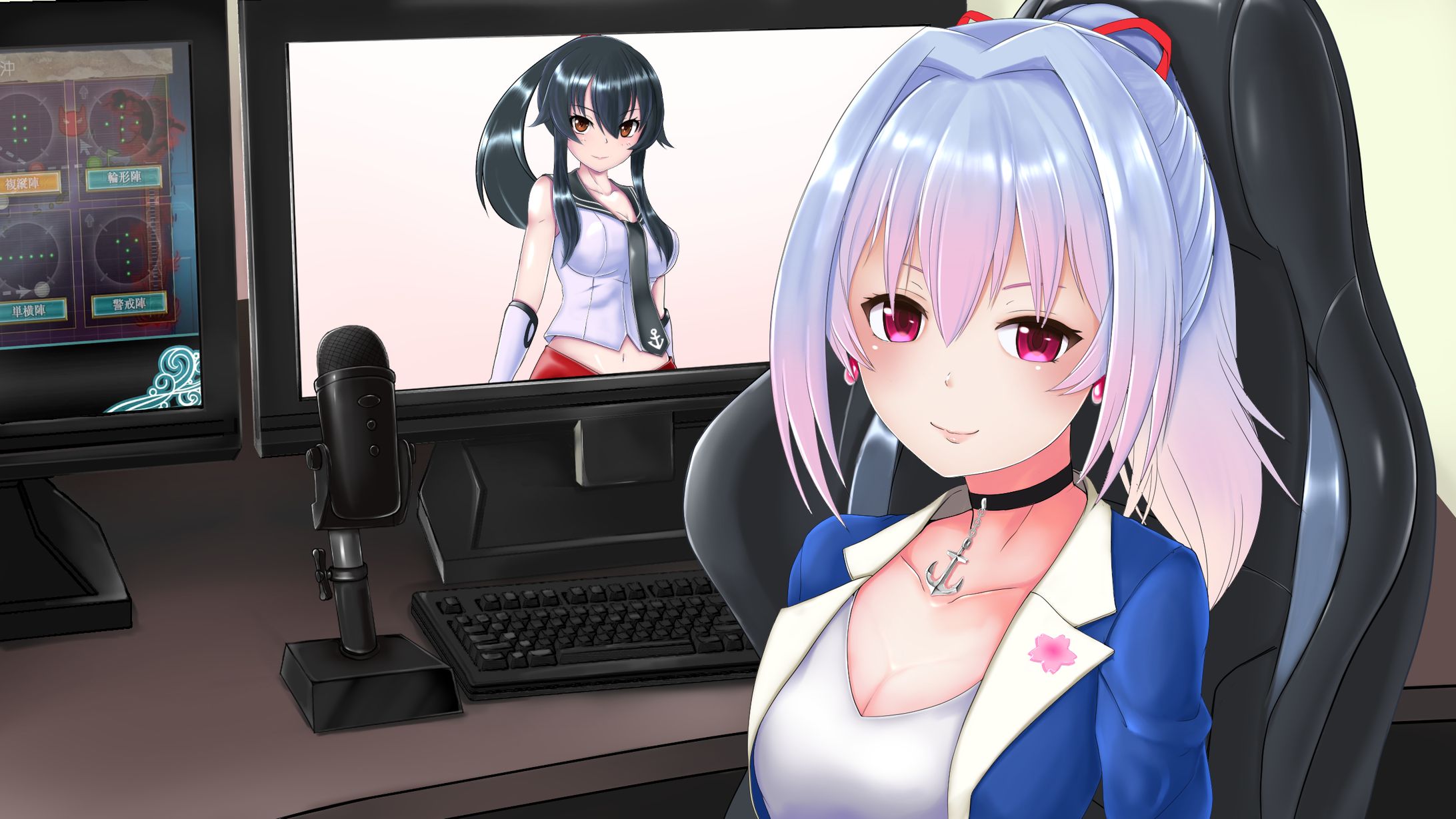 水城ほたる（Vtuber)　バナーイラスト-1