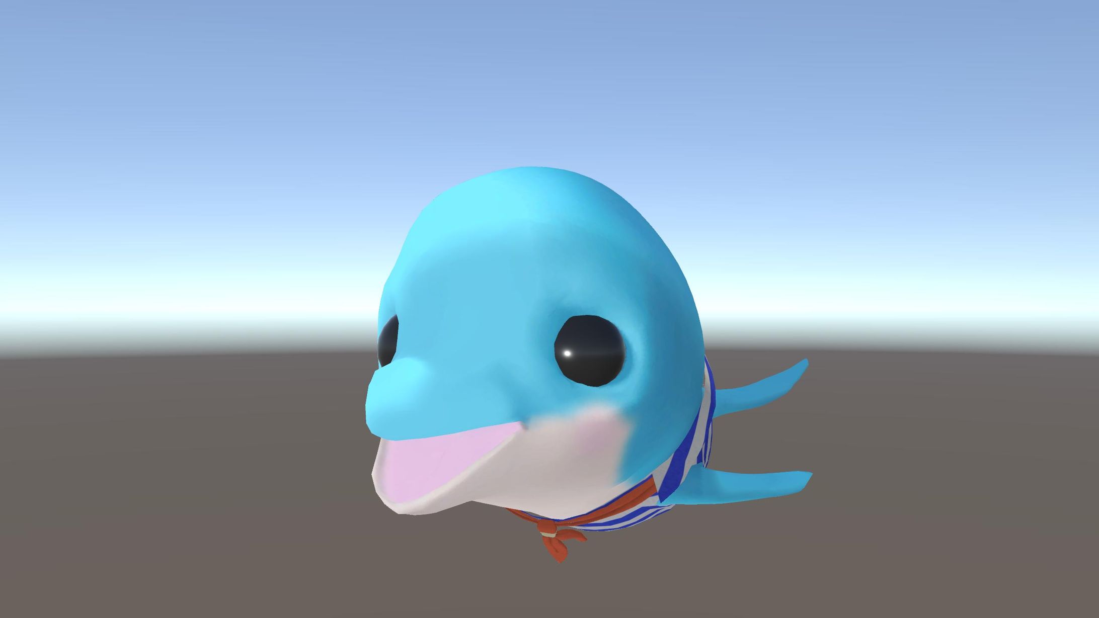 イルカ 3Dモデルの制作 -1