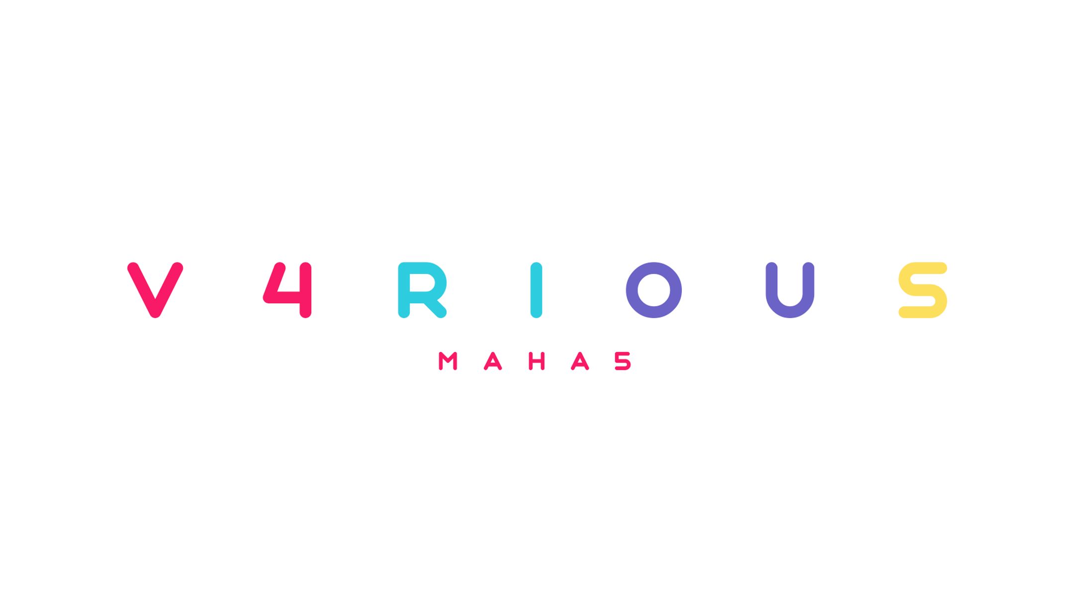 [Logo] V4RIOUS Gen4 Vtubers MAHA5 -1