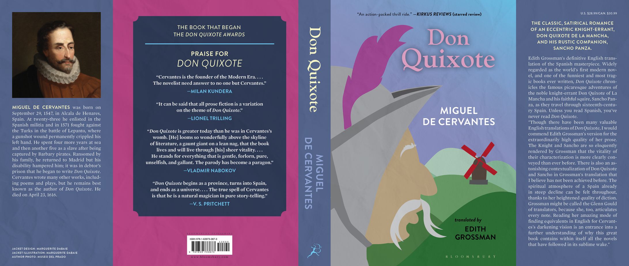 Book cover redesign for "Don Quixote"-1