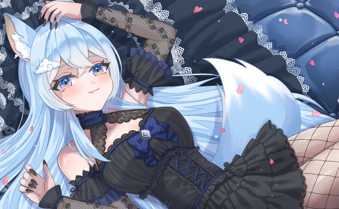 Vtuber様壁紙イラスト(ご依頼)