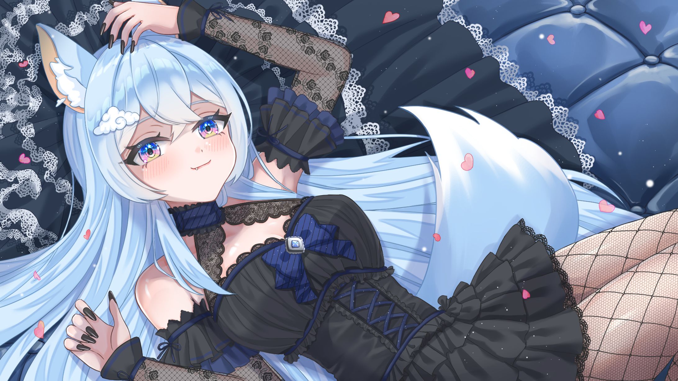 Vtuber様壁紙イラスト(ご依頼)-1