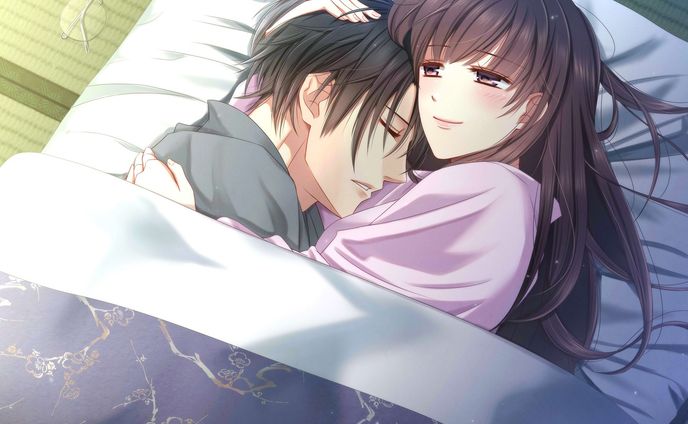 起きてビックリ、腕の中