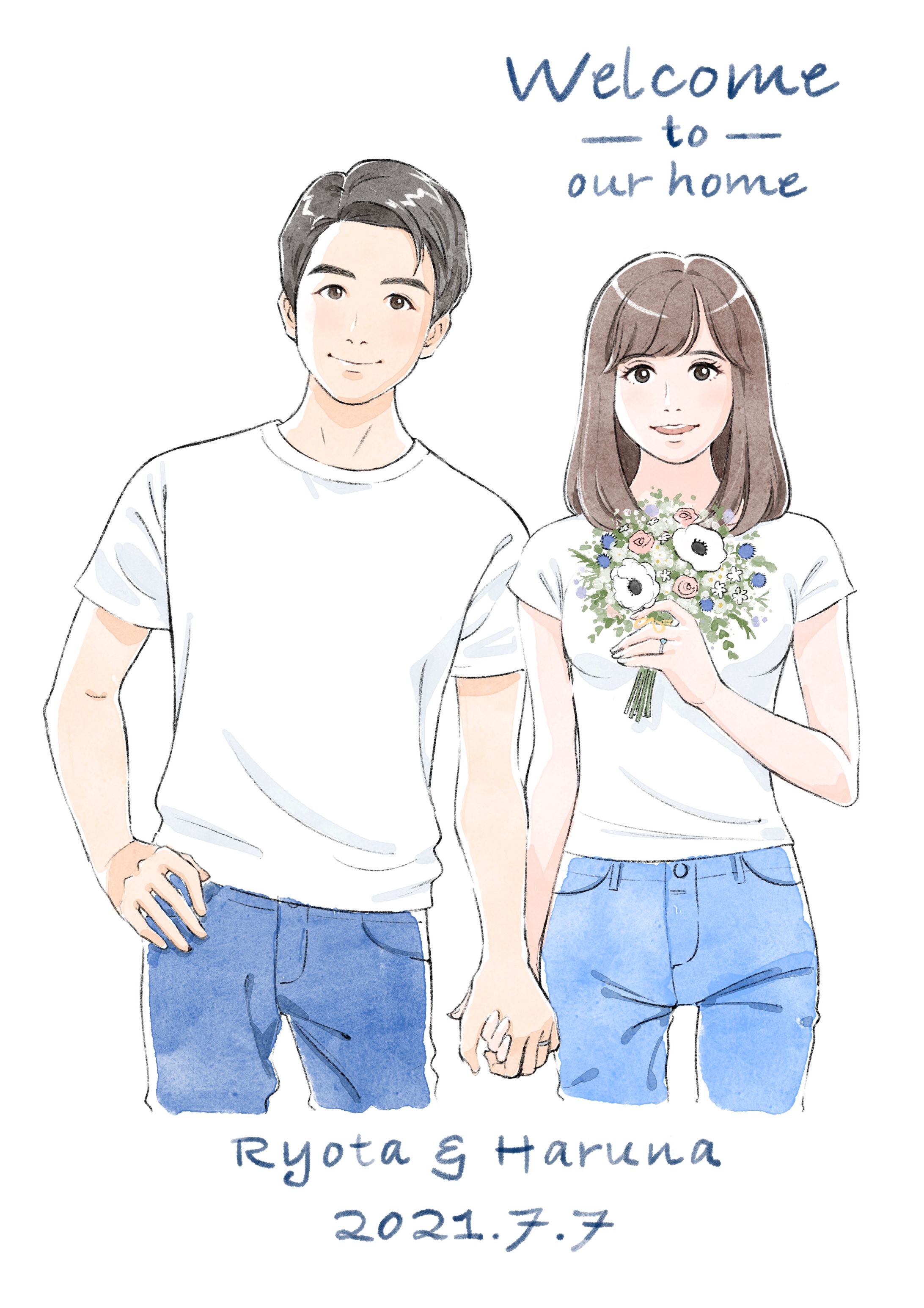 イラスト - 似顔絵-1