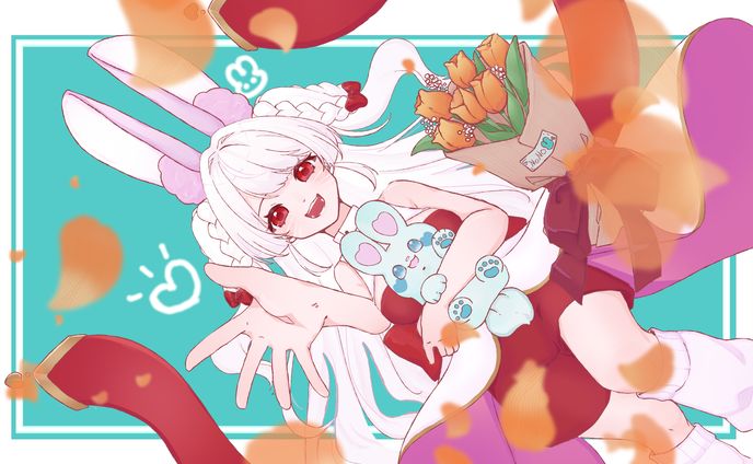 うさぎの女の子