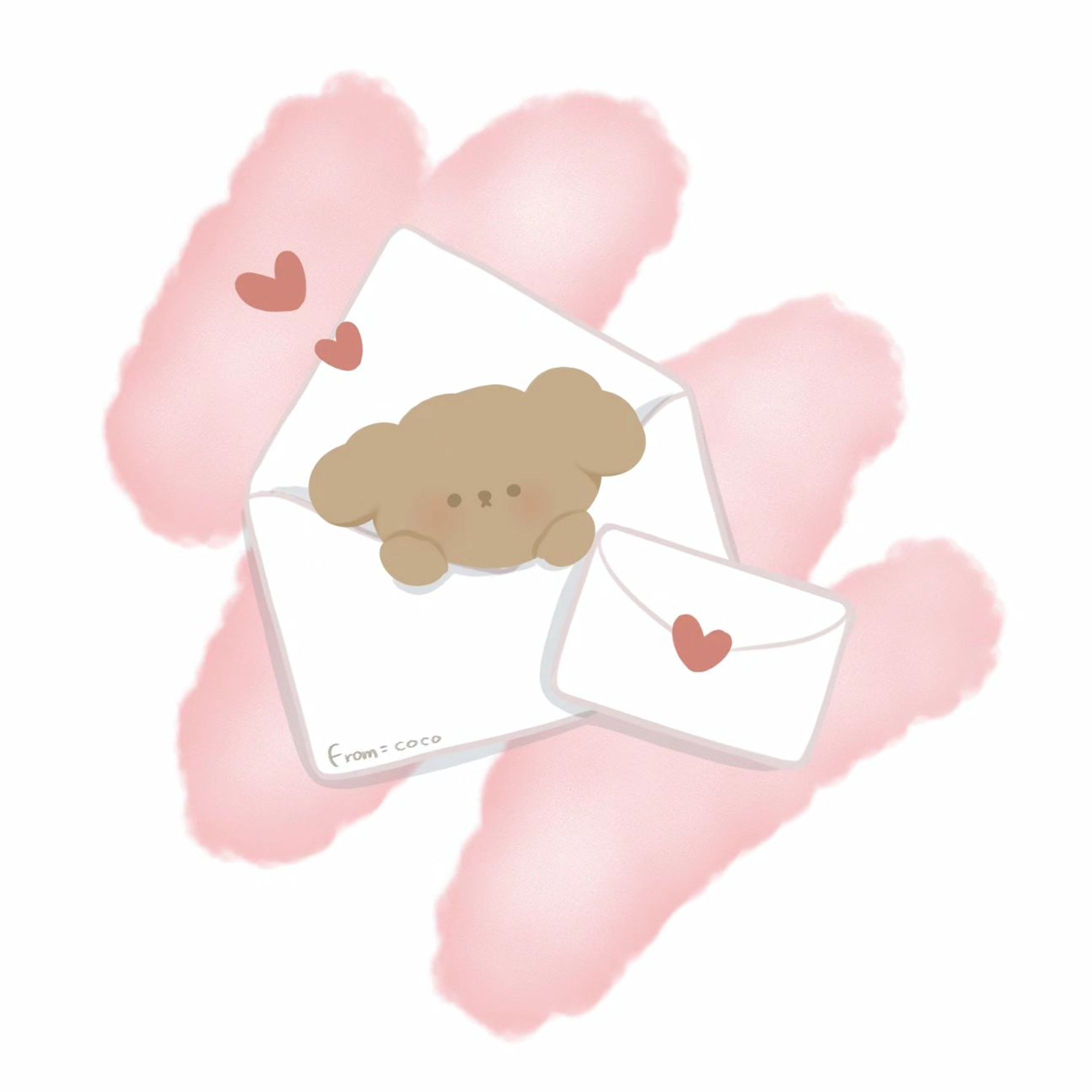 ⁡
どきどき💌💭⁡⁡
⁡ ⁡
⁡#ラブレターの日⁡
⁡
⁡ #ゆるイラスト  #イラスト  #らくがき #トイプードル  #イラストレーター  #オリジナルグッズ  #フォローミー #drawing  #Illustrator  #animal  #stationery-1