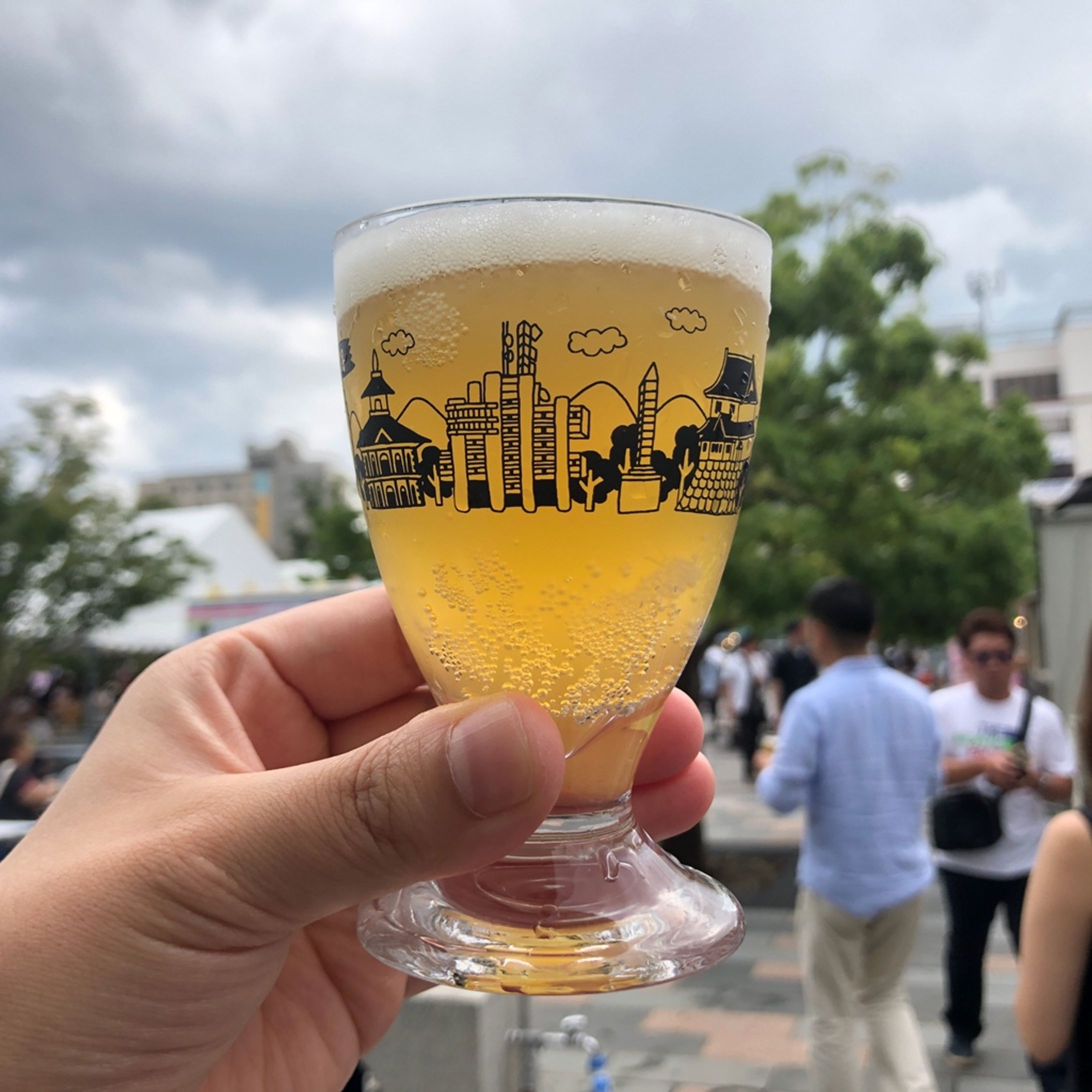 地ビールフェスト甲府2018　グラスデザイン-1