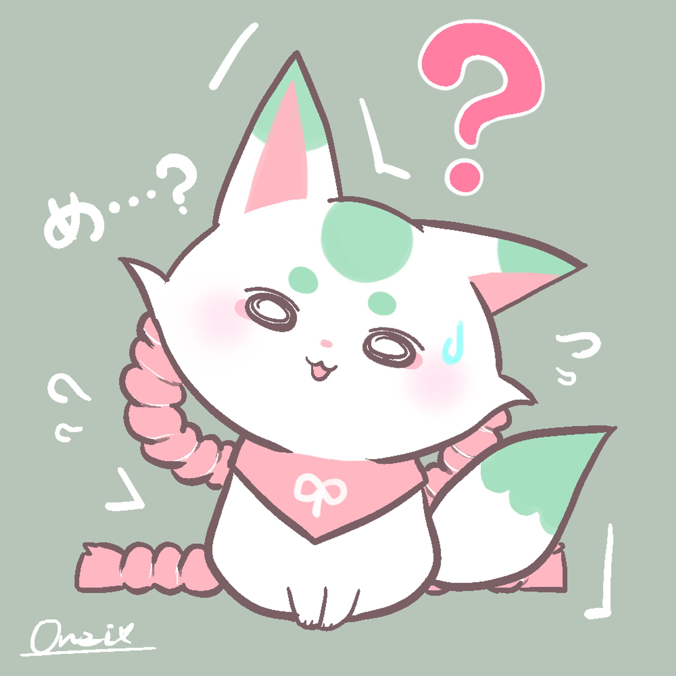 趣味:イラスト⑨『まめのすけ』-1