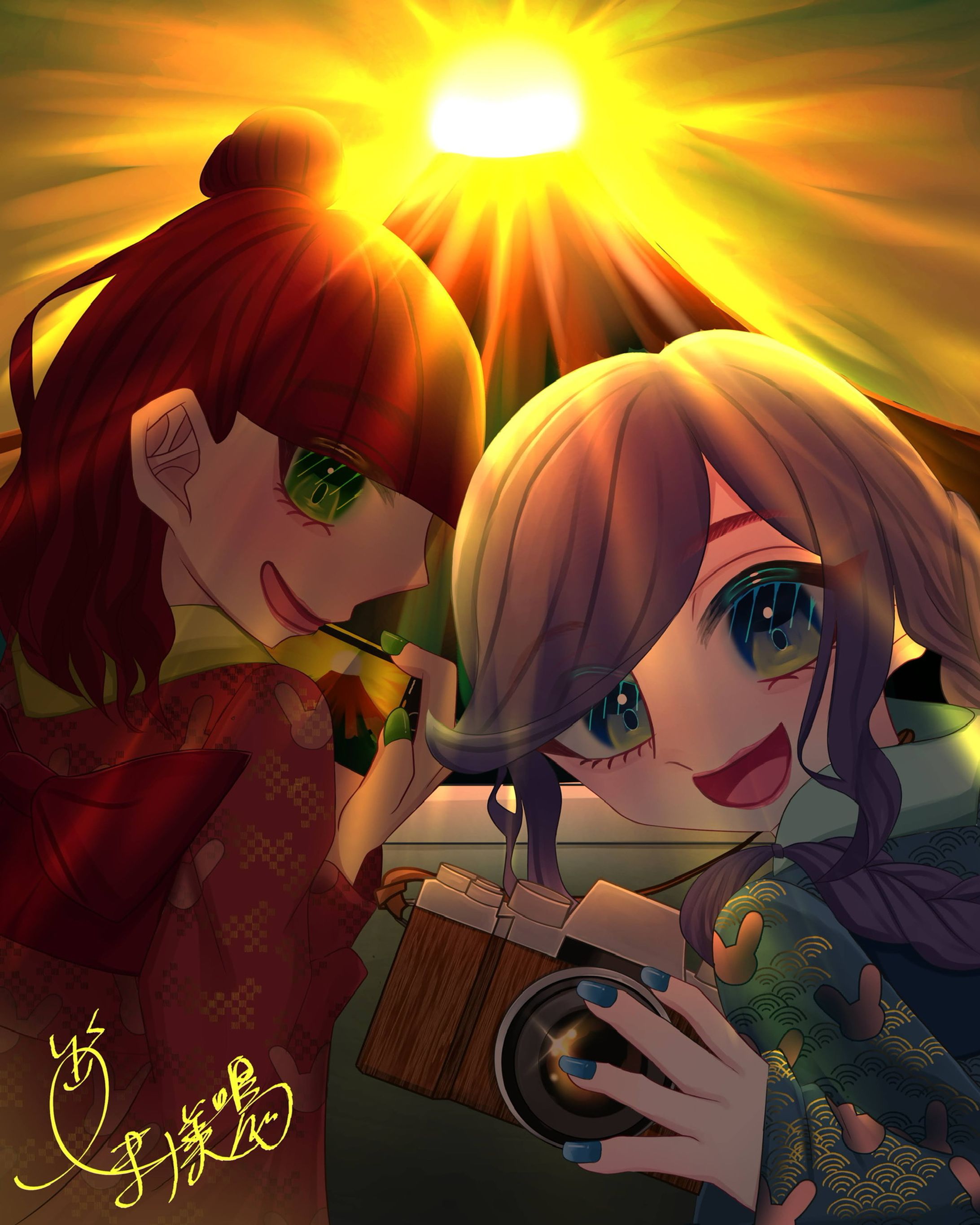 【うちの子創作】迎春-1