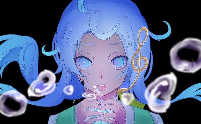 アイリス様　「ゴーストルール」歌ってみた　MVイラスト
