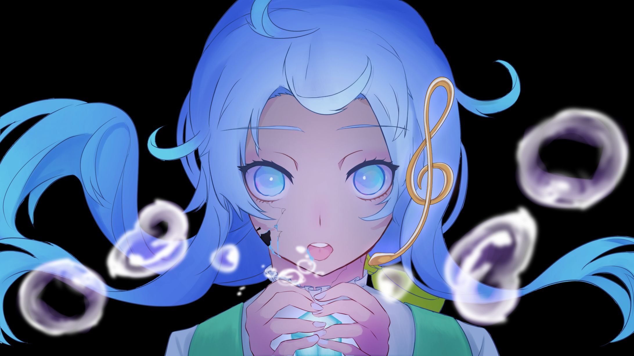 アイリス様　「ゴーストルール」歌ってみた　MVイラスト-1