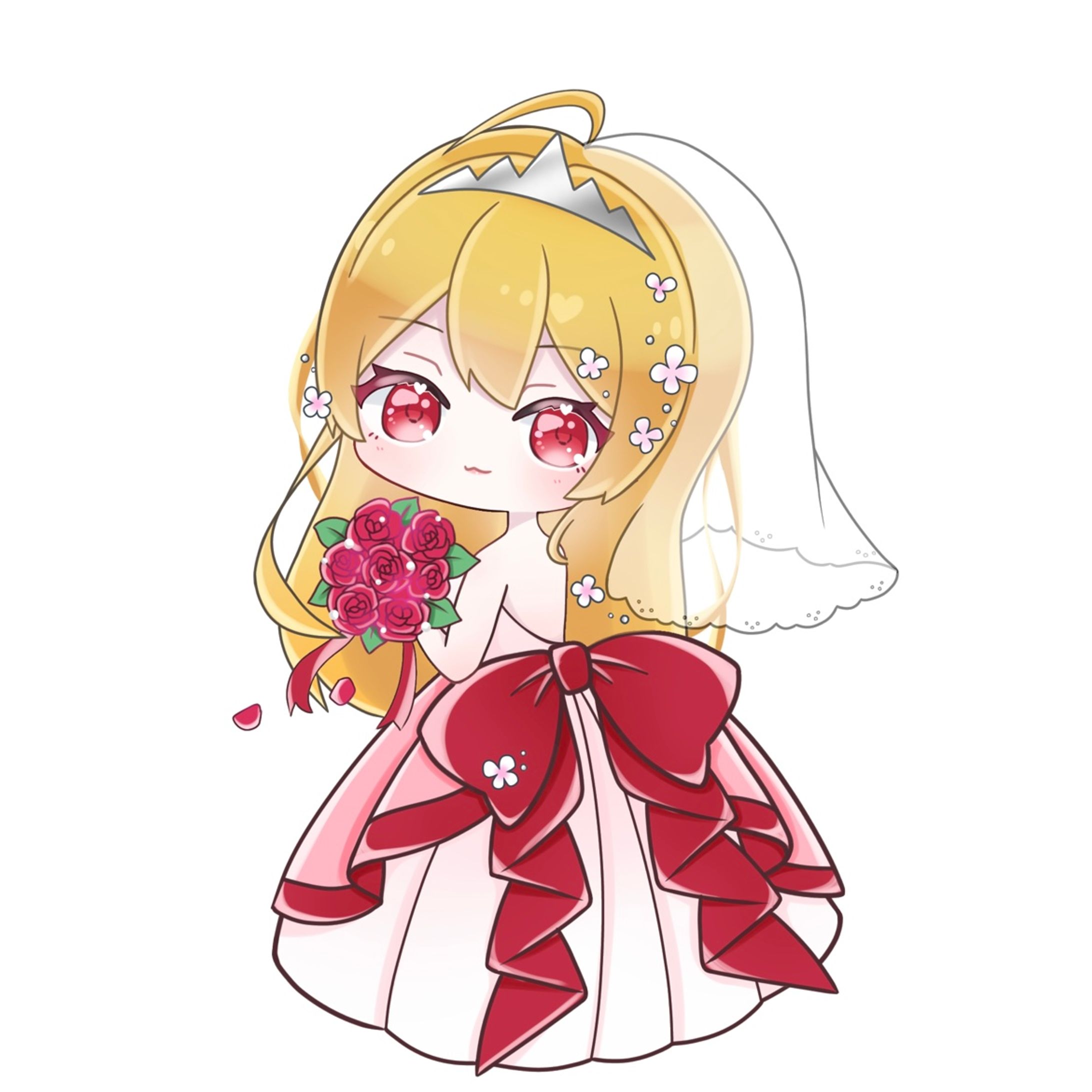 【メイプルリーフ様】6月の花嫁量産ミニキャラ2023-1