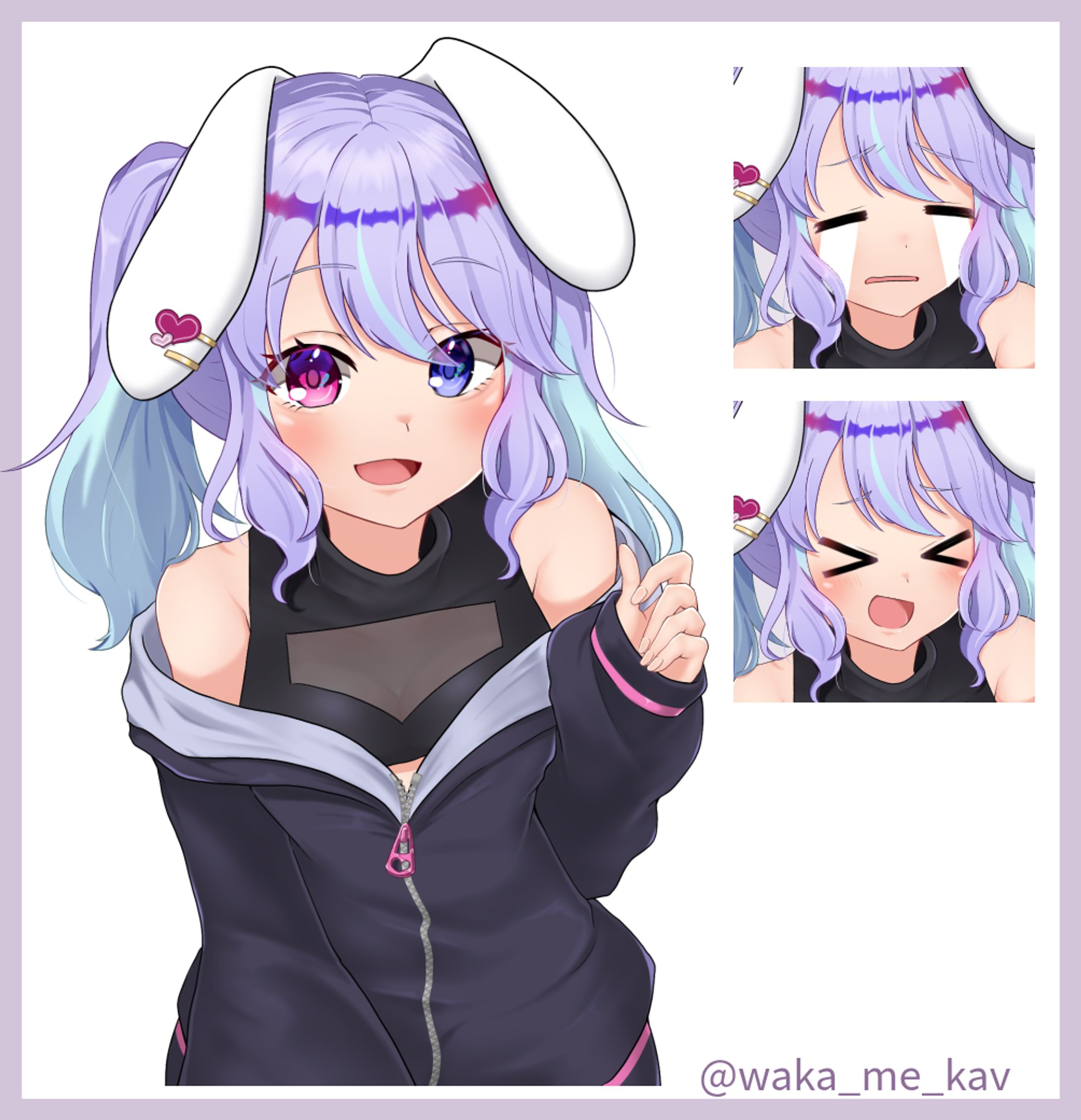 【有償】立ち絵(表情差分)-1