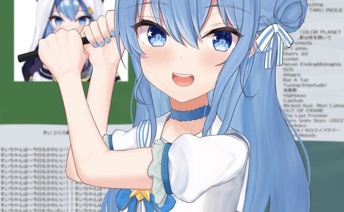 「すいちゃんは～」
pixiv→https://www.pixiv.net/artworks/101800133

#hologirl #hololive0thgen #hololive0期生 #hololive #hololive零期生 #hololivejp #hololiveproduction #hoshimatisuisei #suisei #星街彗星 #星街すいせい #すいせい #星街 #星詠み #ほしまちぎゃらり #ほしまちすたじお #すいちゃんは今日もかわいい #ホロライブ0期生 #ホロライブ #ホロライブjp #ホロライブ好き #vtuber #youtuber