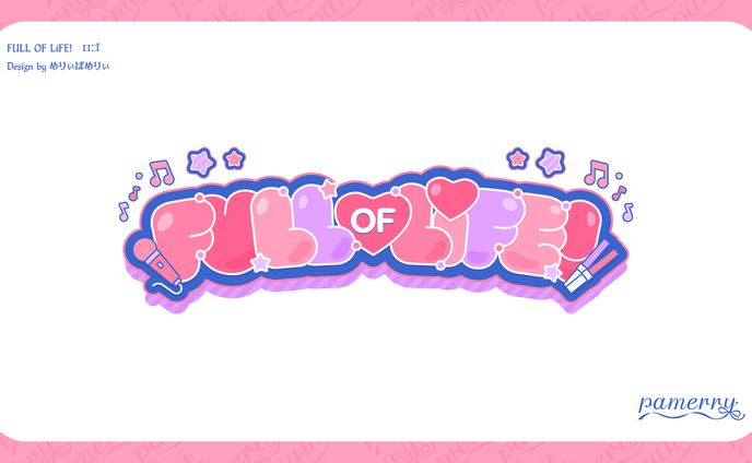 FULL OF LiFE!　イベントロゴ