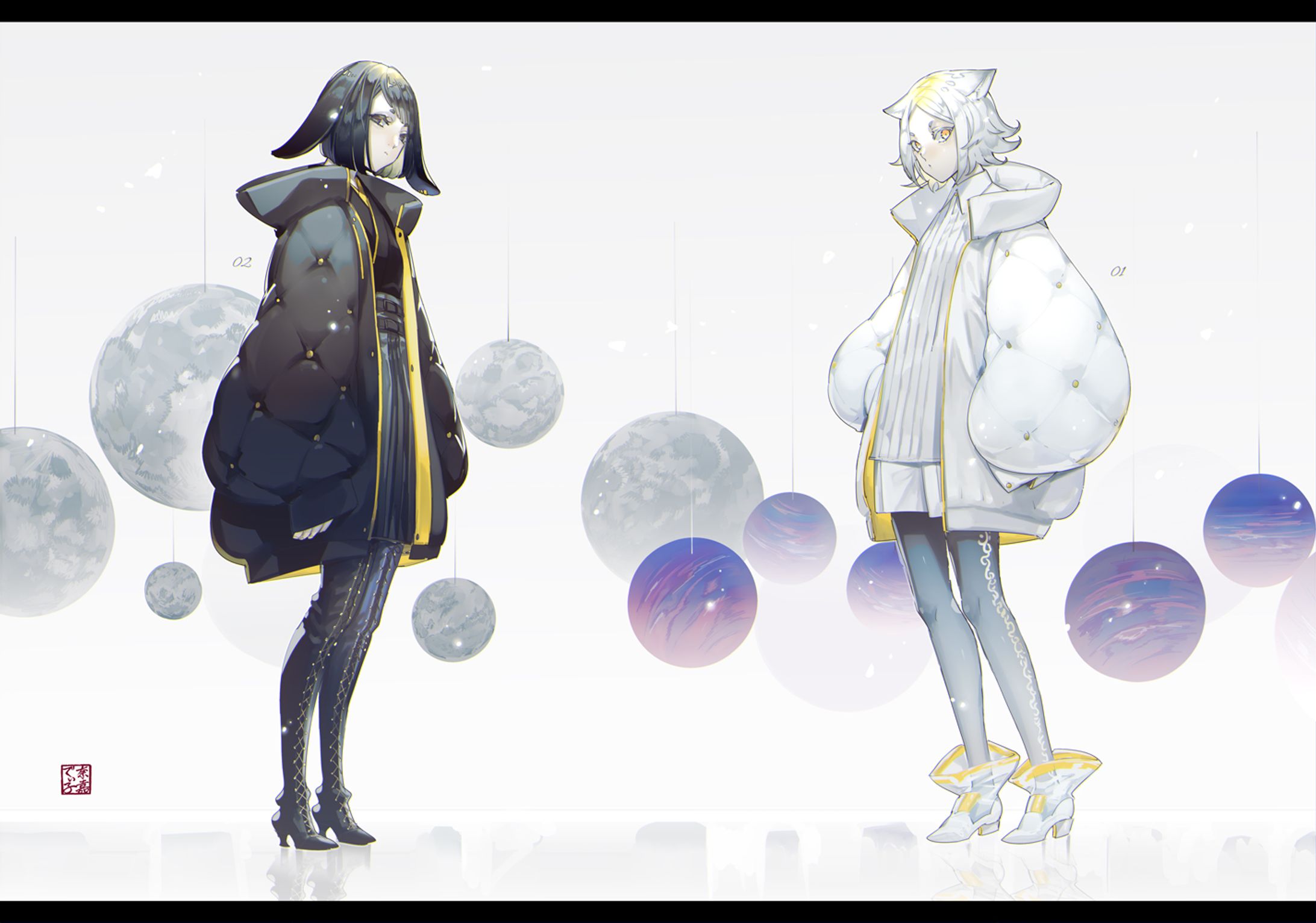 創作イラスト（１）-1