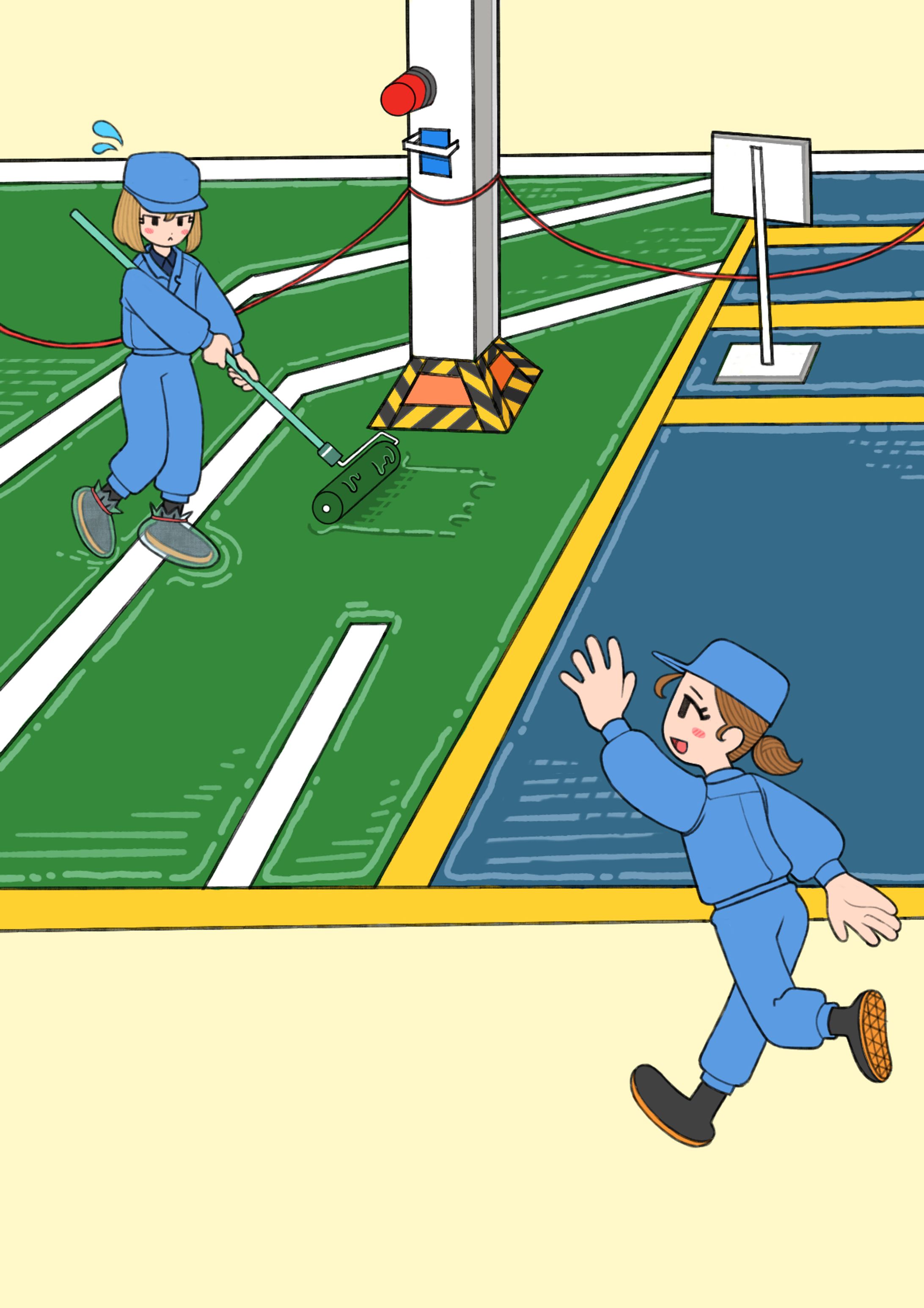 危険予知トレーニングイラスト②-1