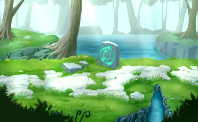 ファンタジーゲーム風背景