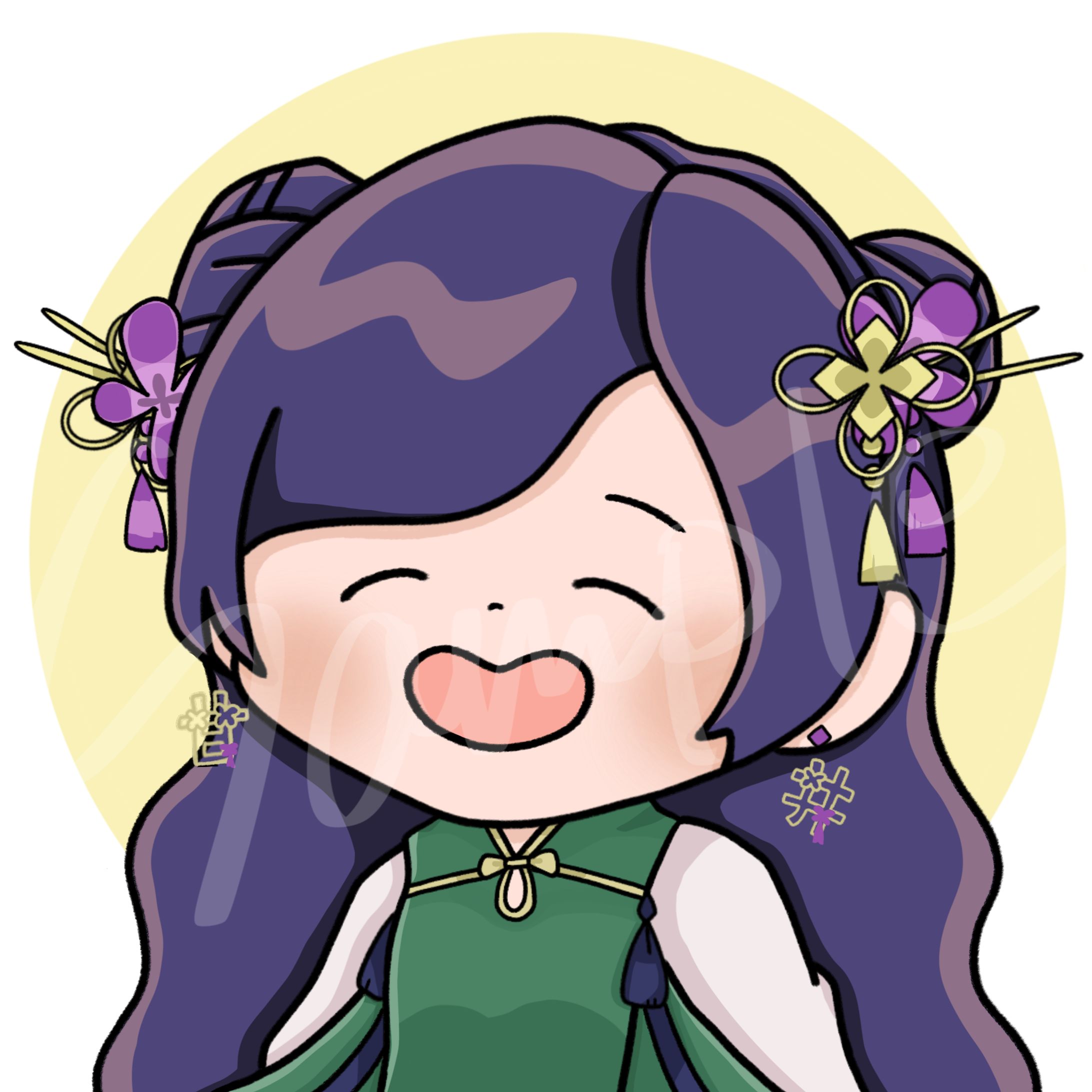 甘井ぱぴこ様　Twitch用スタンプ&イラスト-1