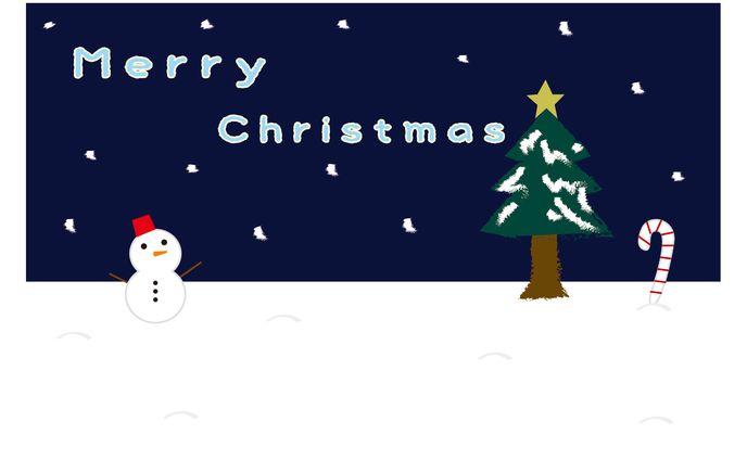 【学生制作】クリスマスカード