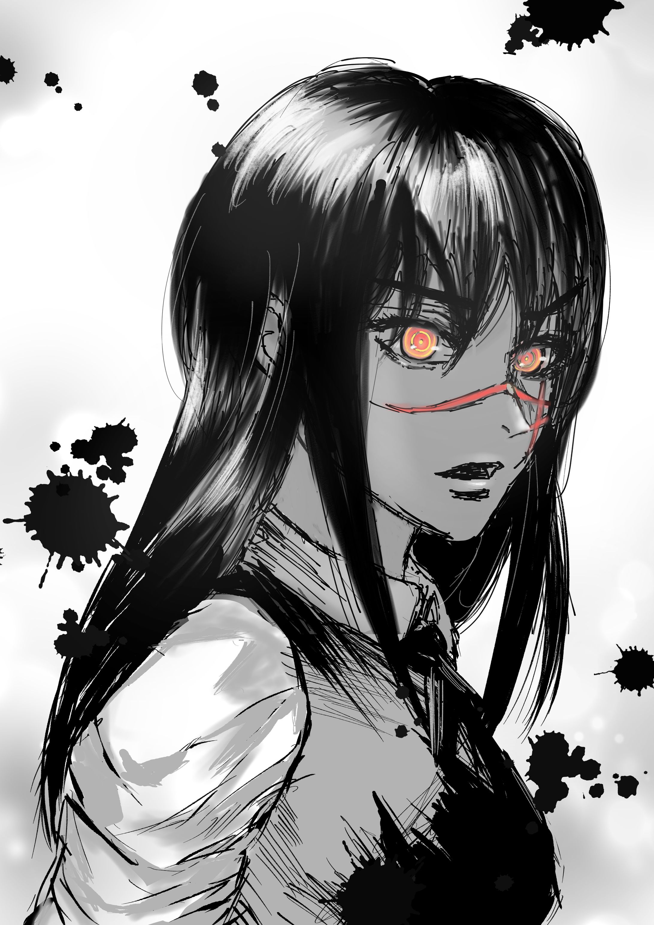 ヨル 落書き-1