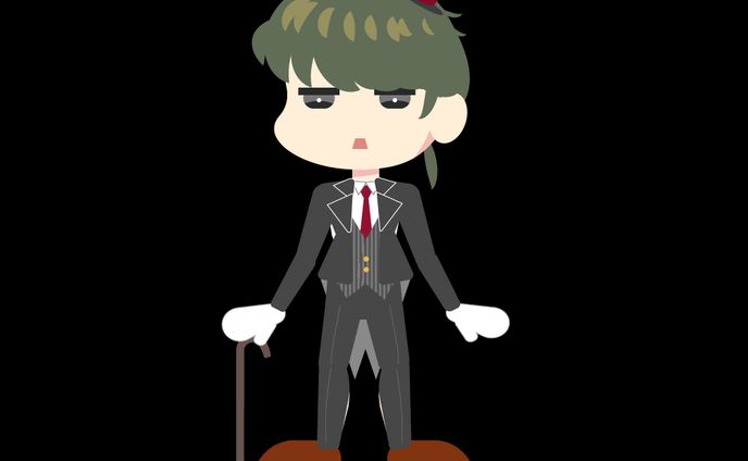 執事キャラデザ【illustrator】