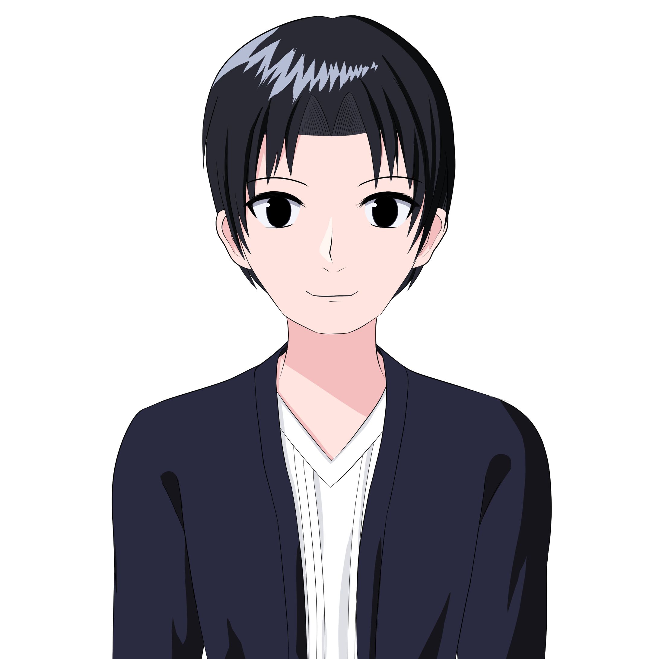おしゃれでかっこいい感じの男性アイコン-1