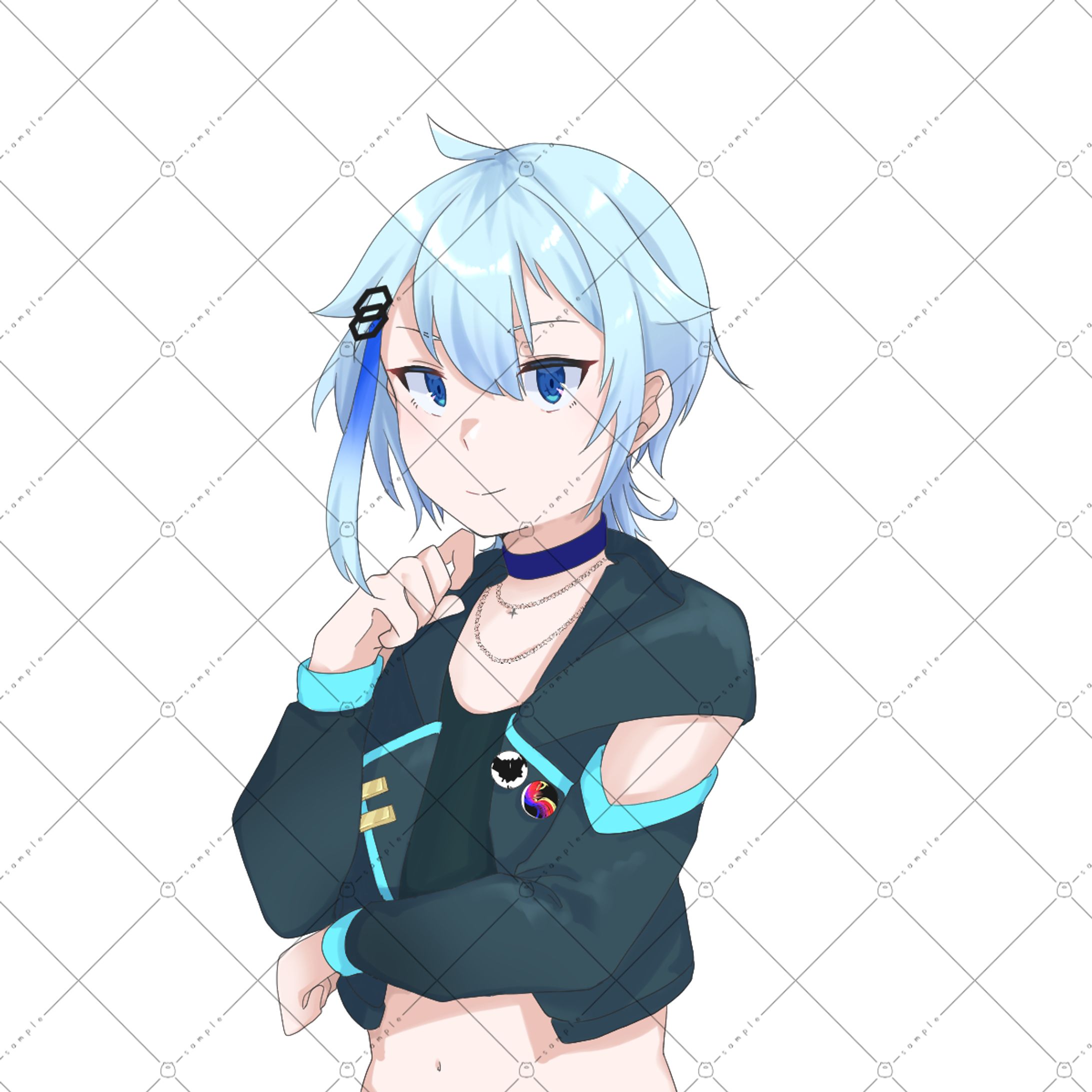 才羽根イルミ様 イラスト-1