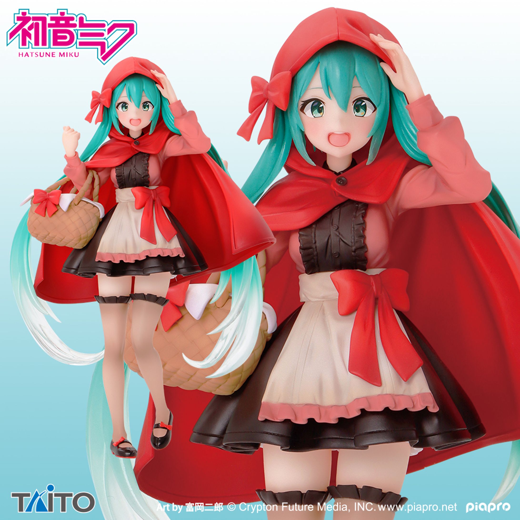 初音ミク　Wonderland フィギュア　赤ずきん-1
